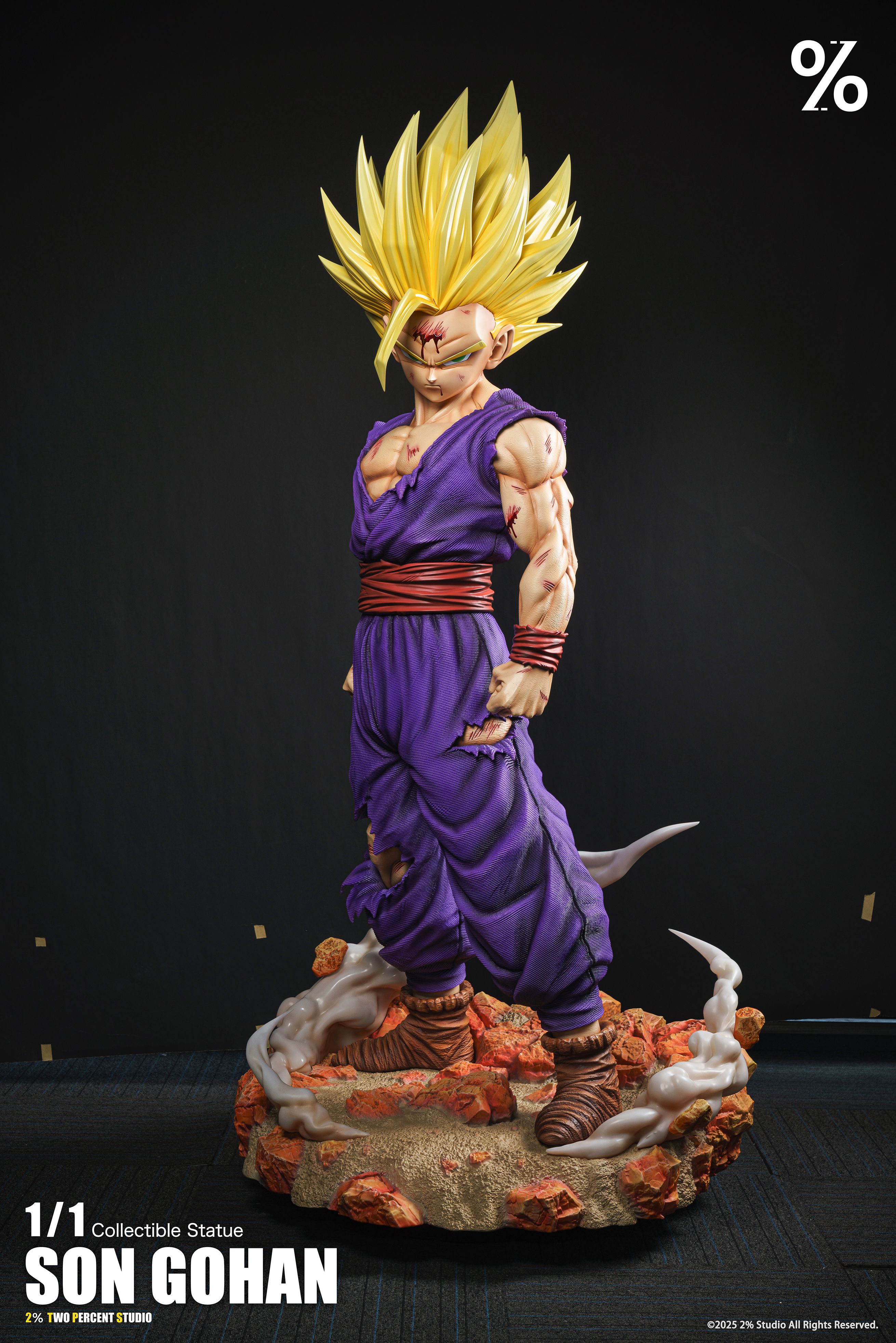 DRAGON BALL - SS2 Son Gohan 1/1 Statue(GK) - 2% Studio