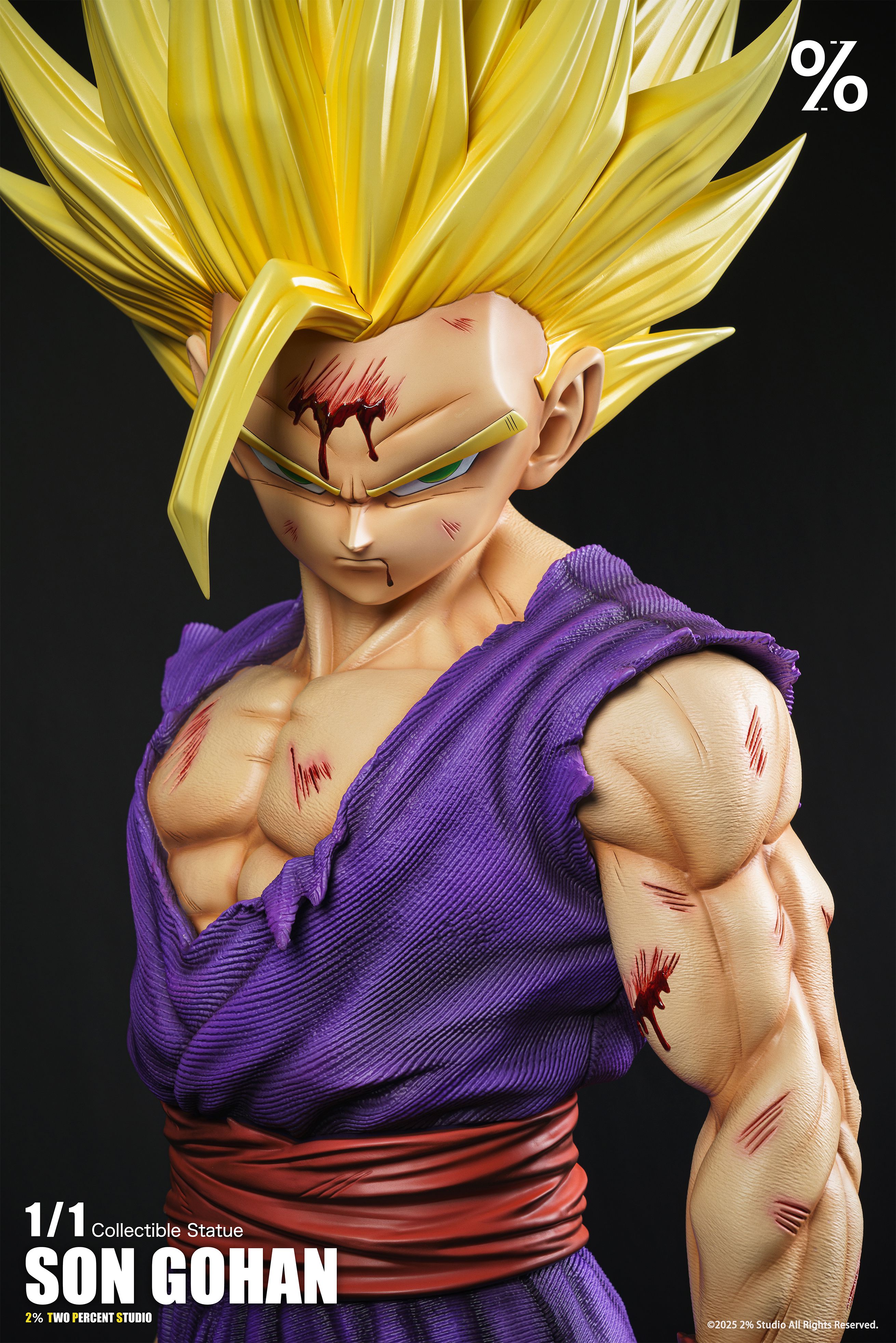 DRAGON BALL - SS2 Son Gohan 1/1 Statue(GK) - 2% Studio
