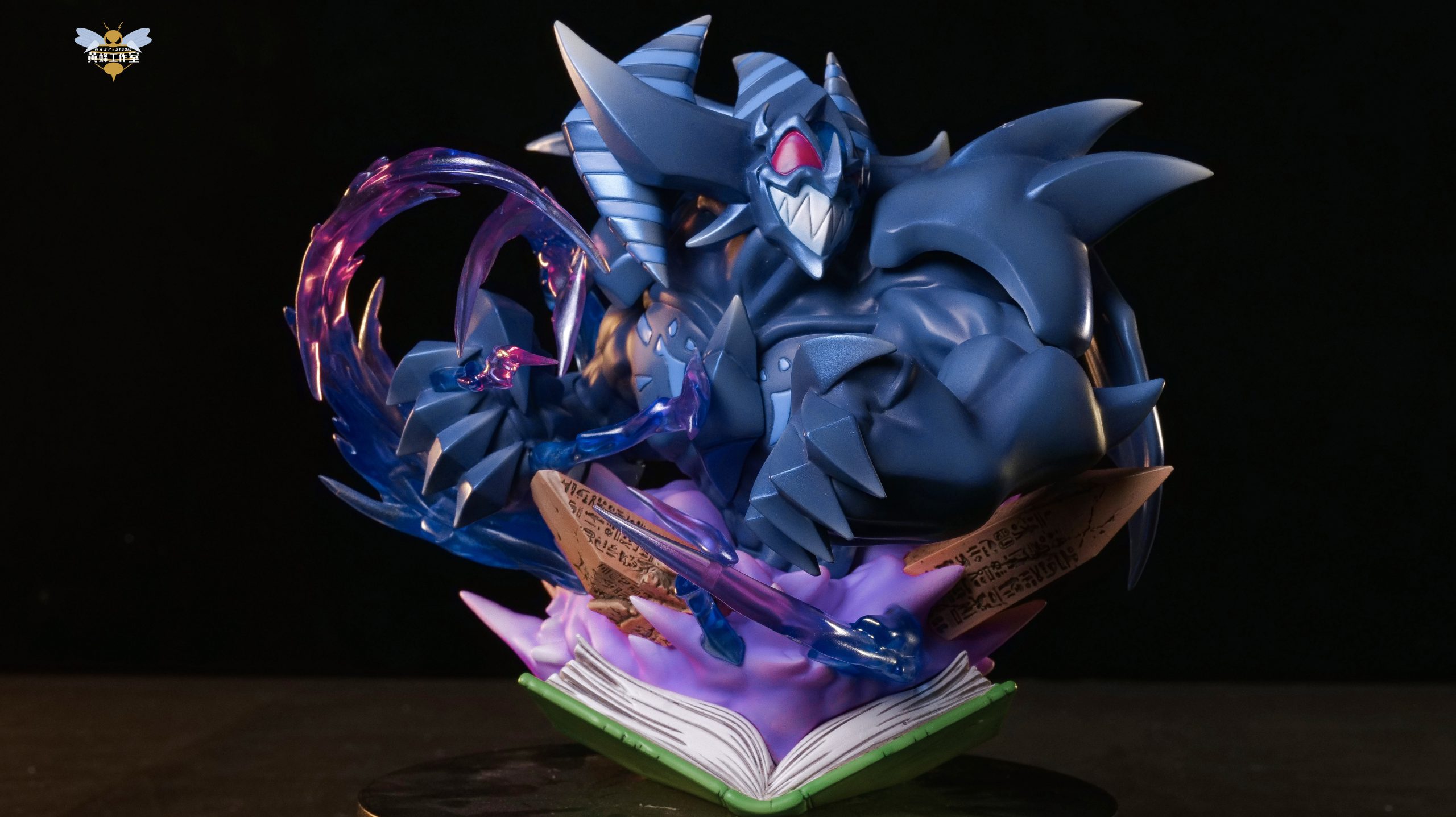  Yu-Gi-Oh Egyptian God Slifer the Sky Dragon & The Winged Dragon of Ra & Obelisk the Tormentor Statue(GK) -WASP Studio-KWII-GK