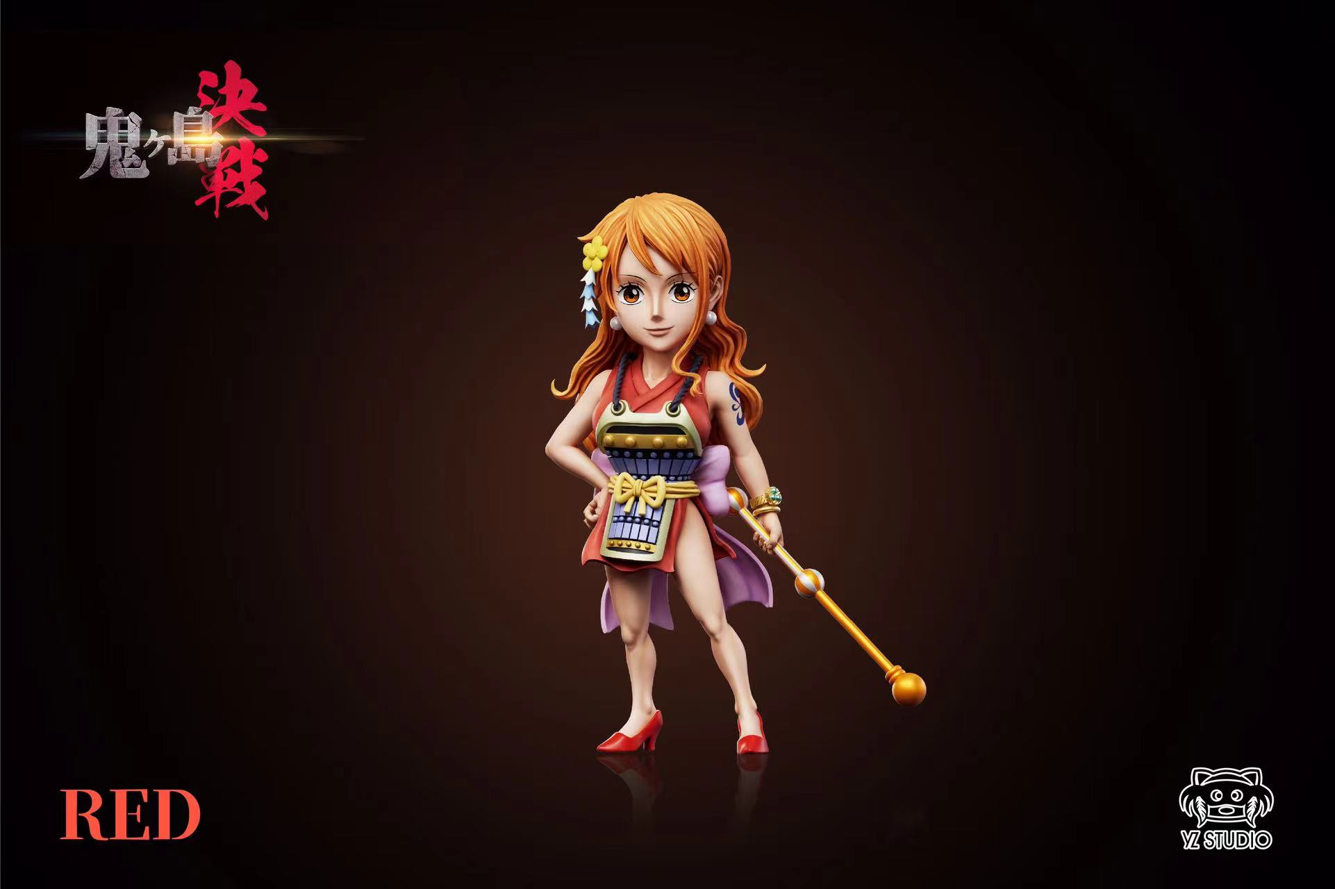 One Piece Battle of Onigashima Series #21 Onigashima Nami Statue(GK) -Yz Studio