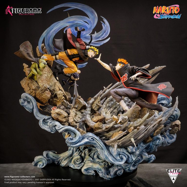 In stock-Naruto vs Pain Elite Fandom 1/6 Scale Statue(GK)  (Licensed) -Figurama Collectors