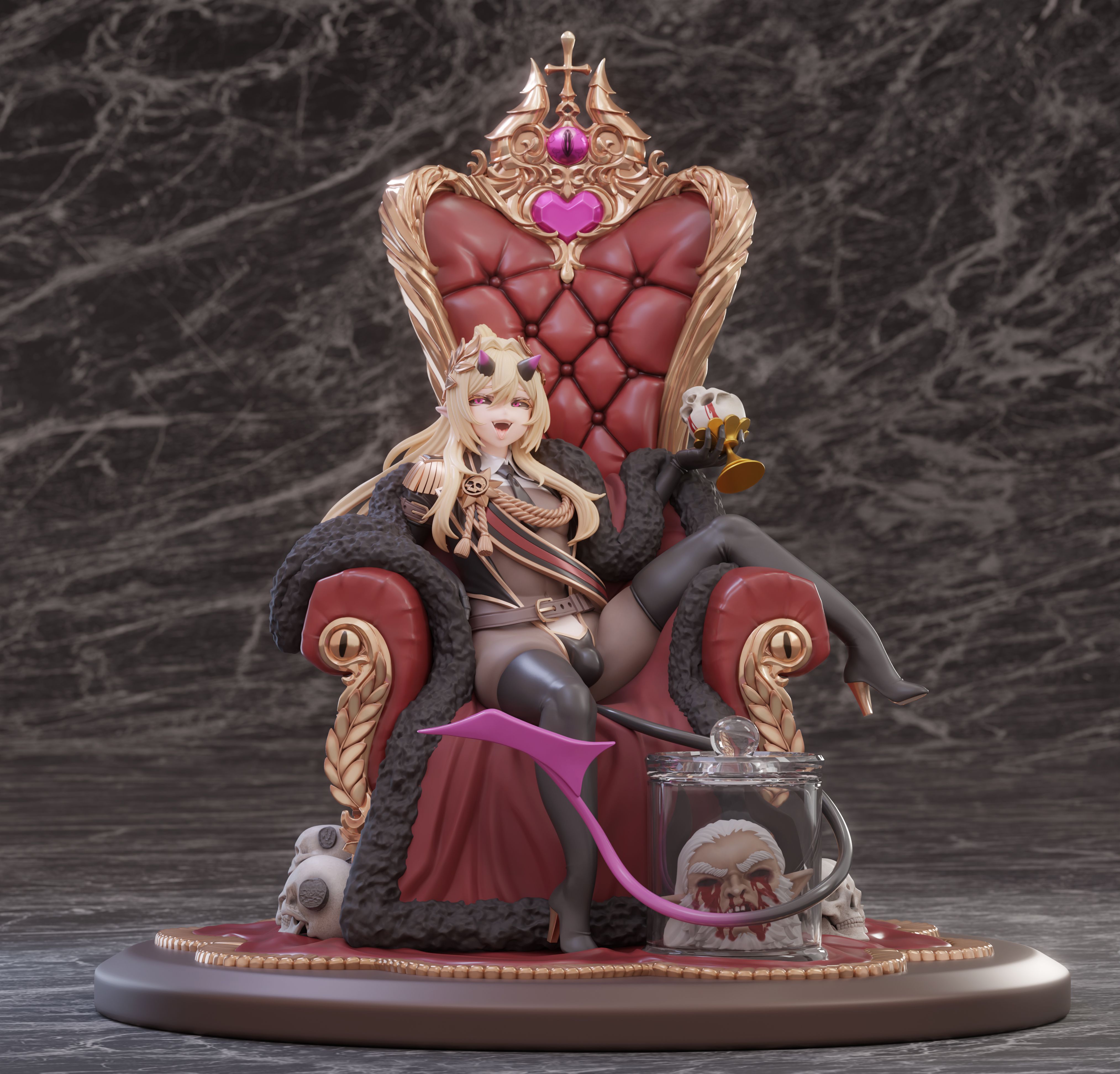 Original Demon Prince The Fallen Usurper (Licensed) Statue(GK) -SODA Studio