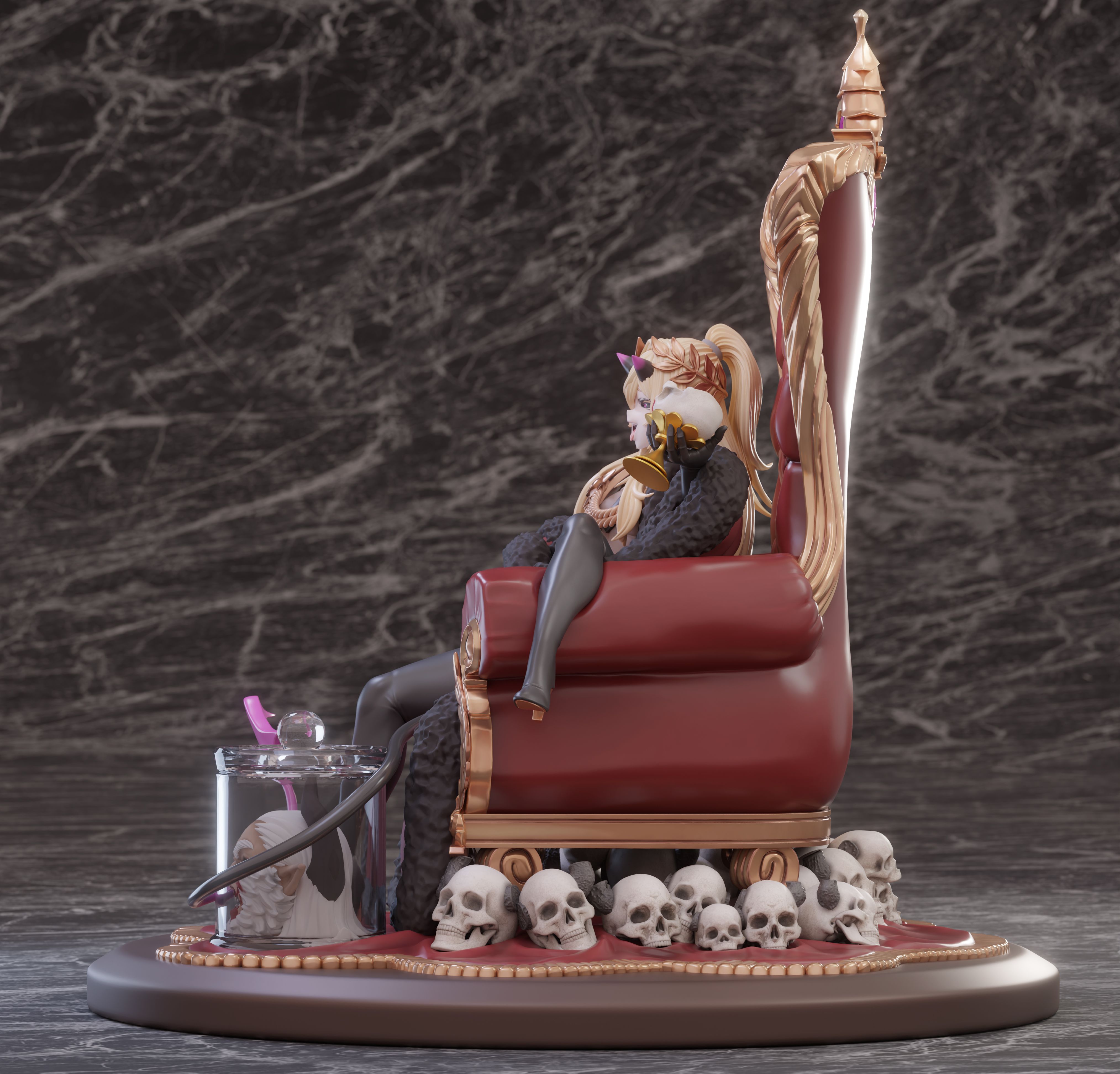 Original Demon Prince The Fallen Usurper (Licensed) Statue(GK) -SODA Studio