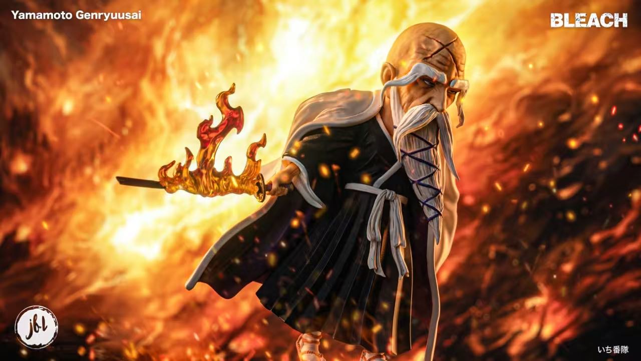 BLEACH Captain Series #1 Genryusai Shigekuni Yamamoto Statue(GK) - JFL Studio 