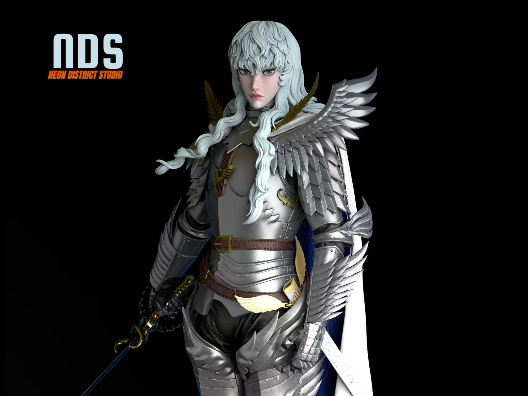 Berserk 1/4 GRIFFITH Statue (GK)-Neon District Studio