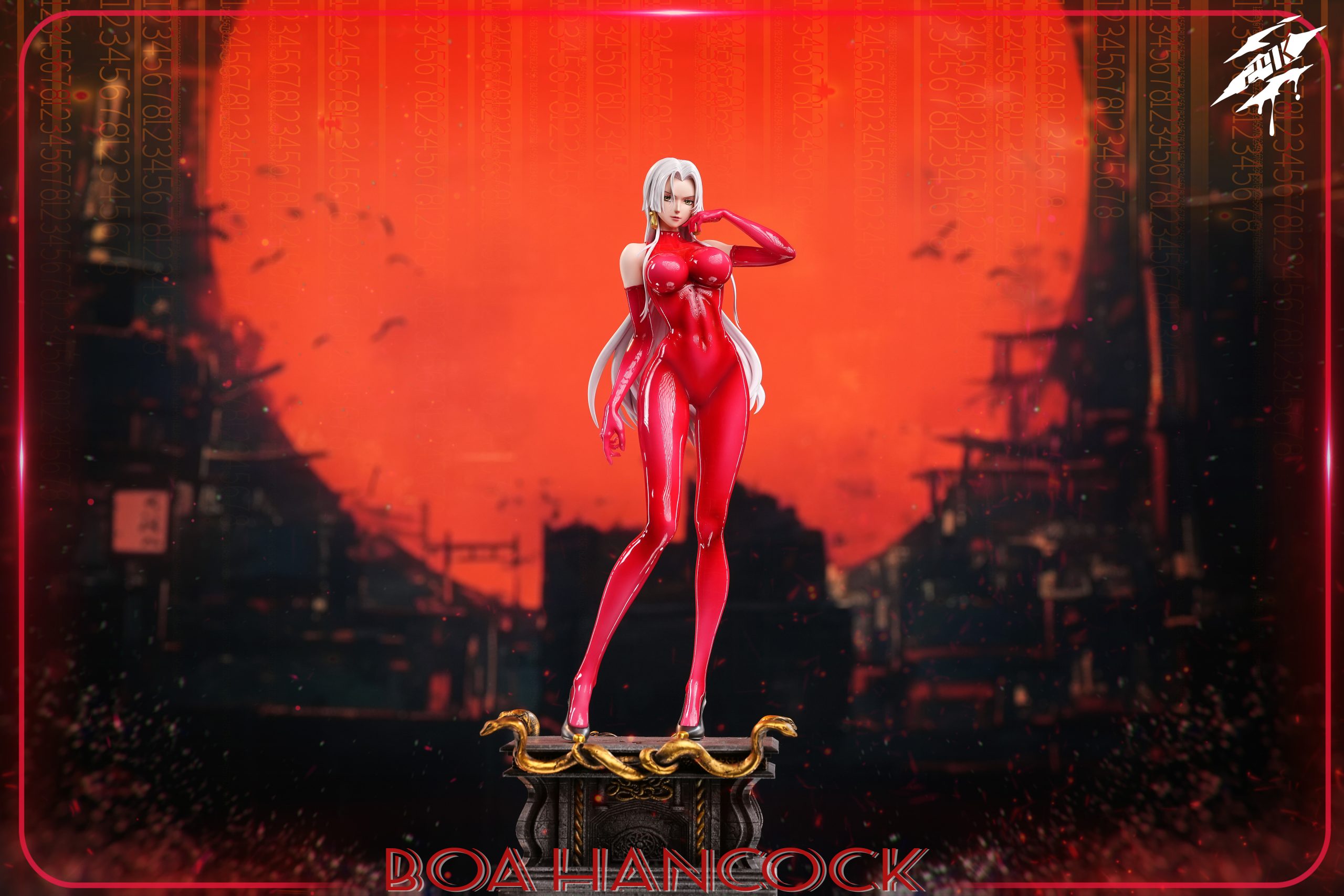 One Piece Latex Suit Series #1 Boa Hancock Statue (GK) - 24K Studio 