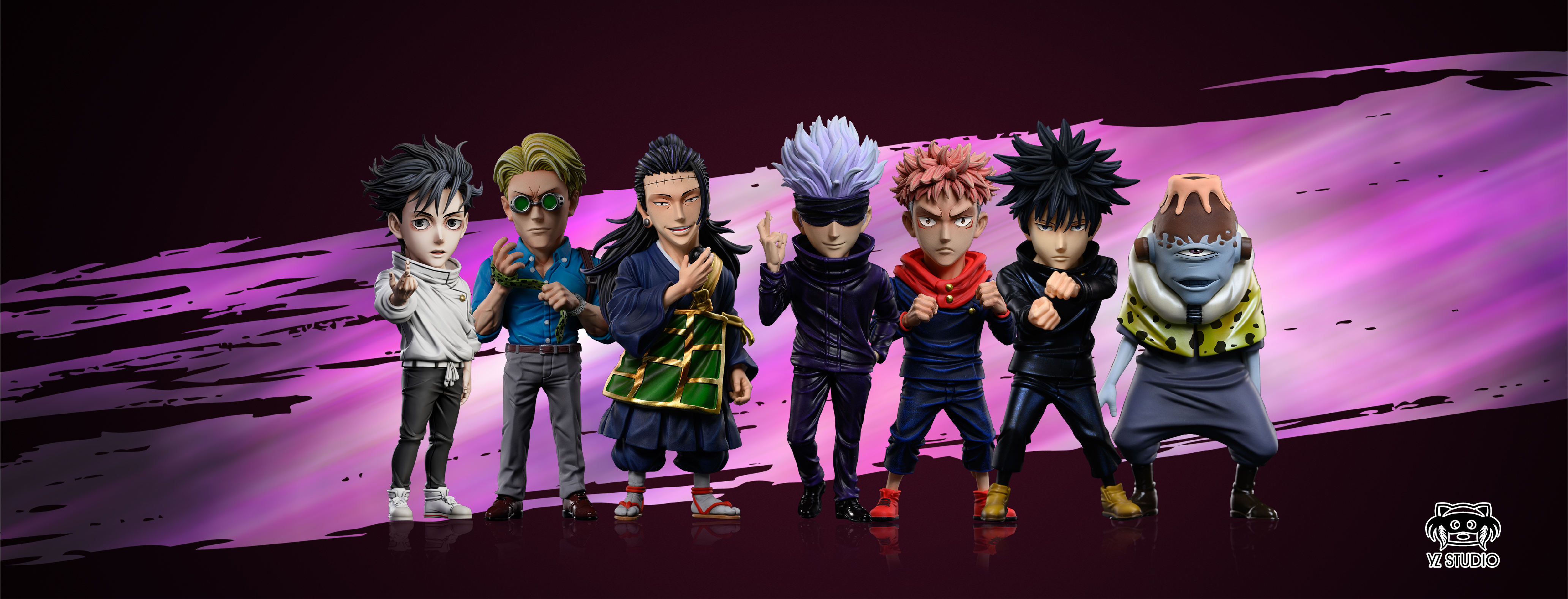 Jujutsu Kaisen Jujutsu Series #7 Yuta Okkotsu & Rika Orimoto Statue(GK) -YZ Studio