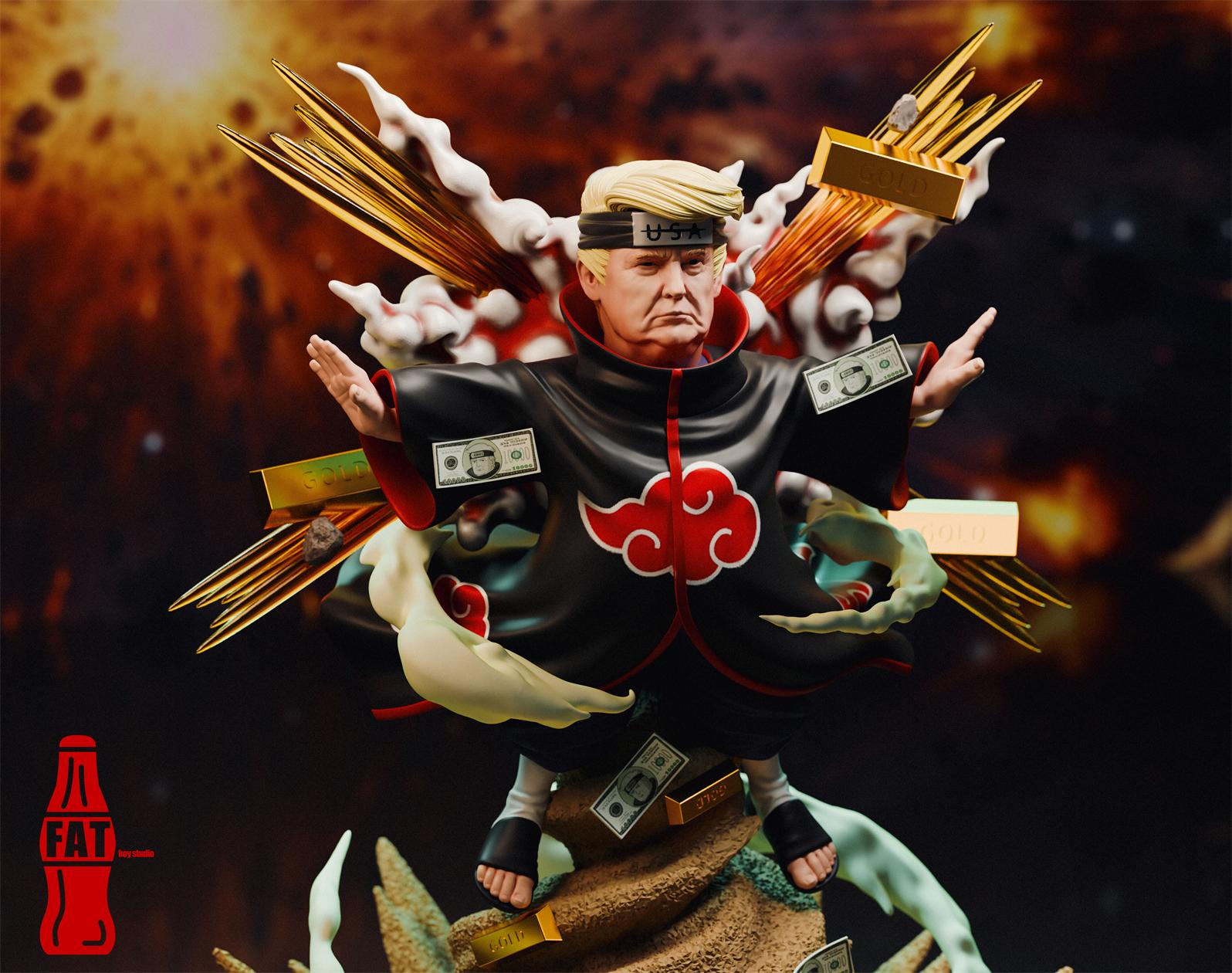 Superstar Trump COS Pain Statue(GK) - Super Studio & FAT BOY Studio