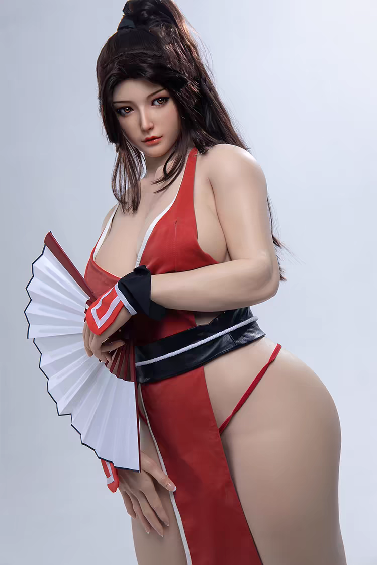 The King of Fighters Shiranui Mai 1/1 Silicone Articulated Statue Fighting MIL Statue(GK) -EX Studio