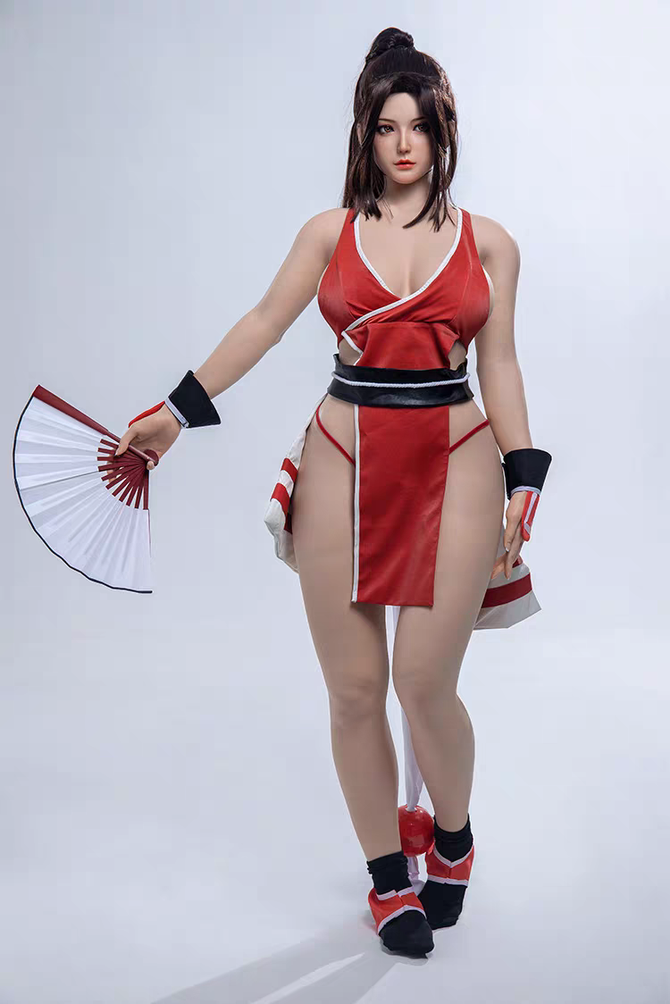 The King of Fighters Shiranui Mai 1/1 Silicone Articulated Statue Fighting MIL Statue(GK) -EX Studio