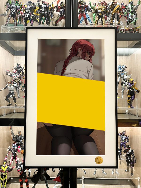 In stock -Chainsaw Man Kneeling Makima Control Devil Wall Art Decorative Painting (Adults 18+)-Xing Kong Studio-KWII-GK