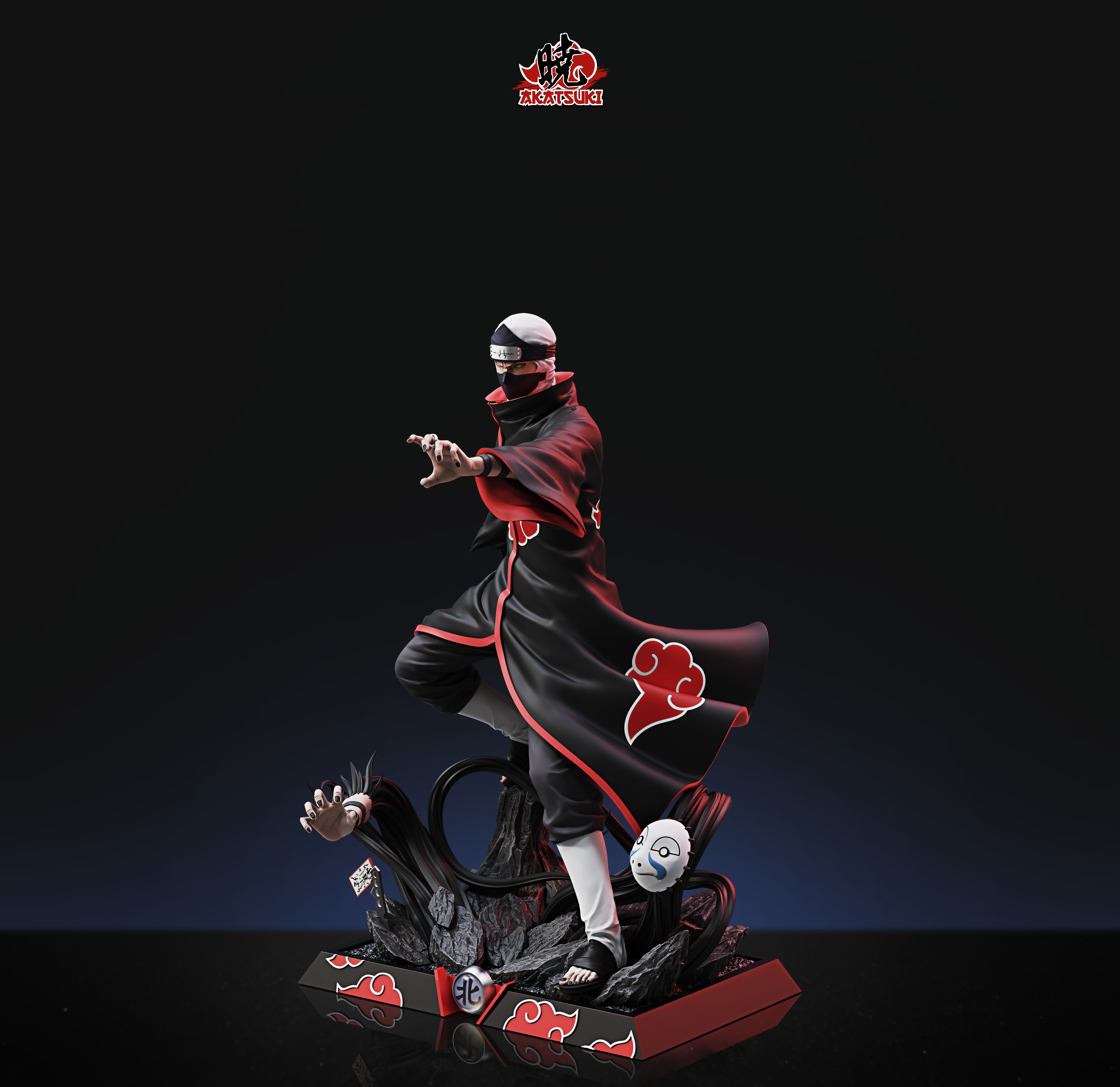 Naruto NO.10 God of Ninja Kakuzu Statue(GK) -Akatsuki Studio