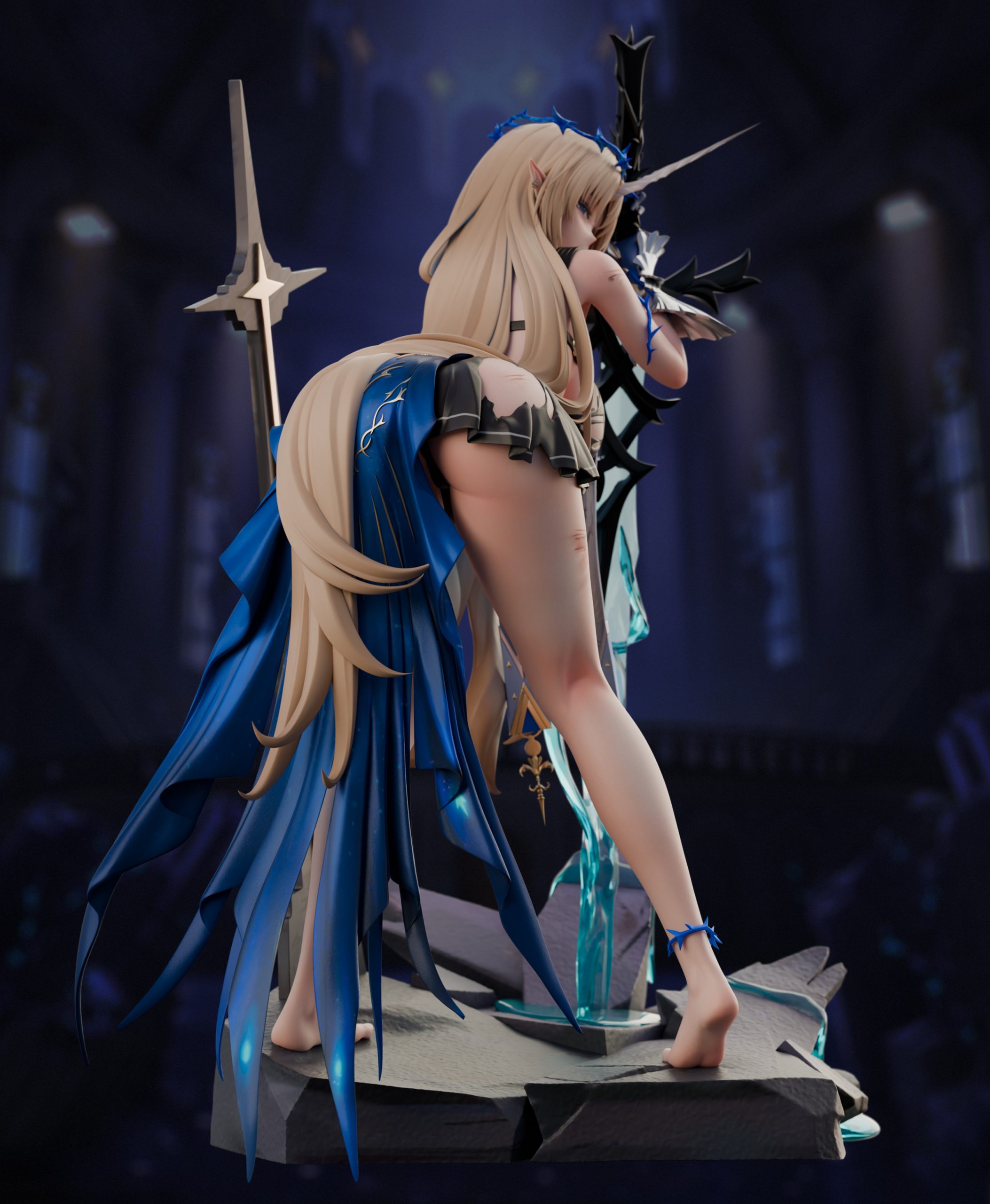 Wuthering Waves Fleurdelys Statue(GK) (Adult 18+)- Mi Yin Studio 