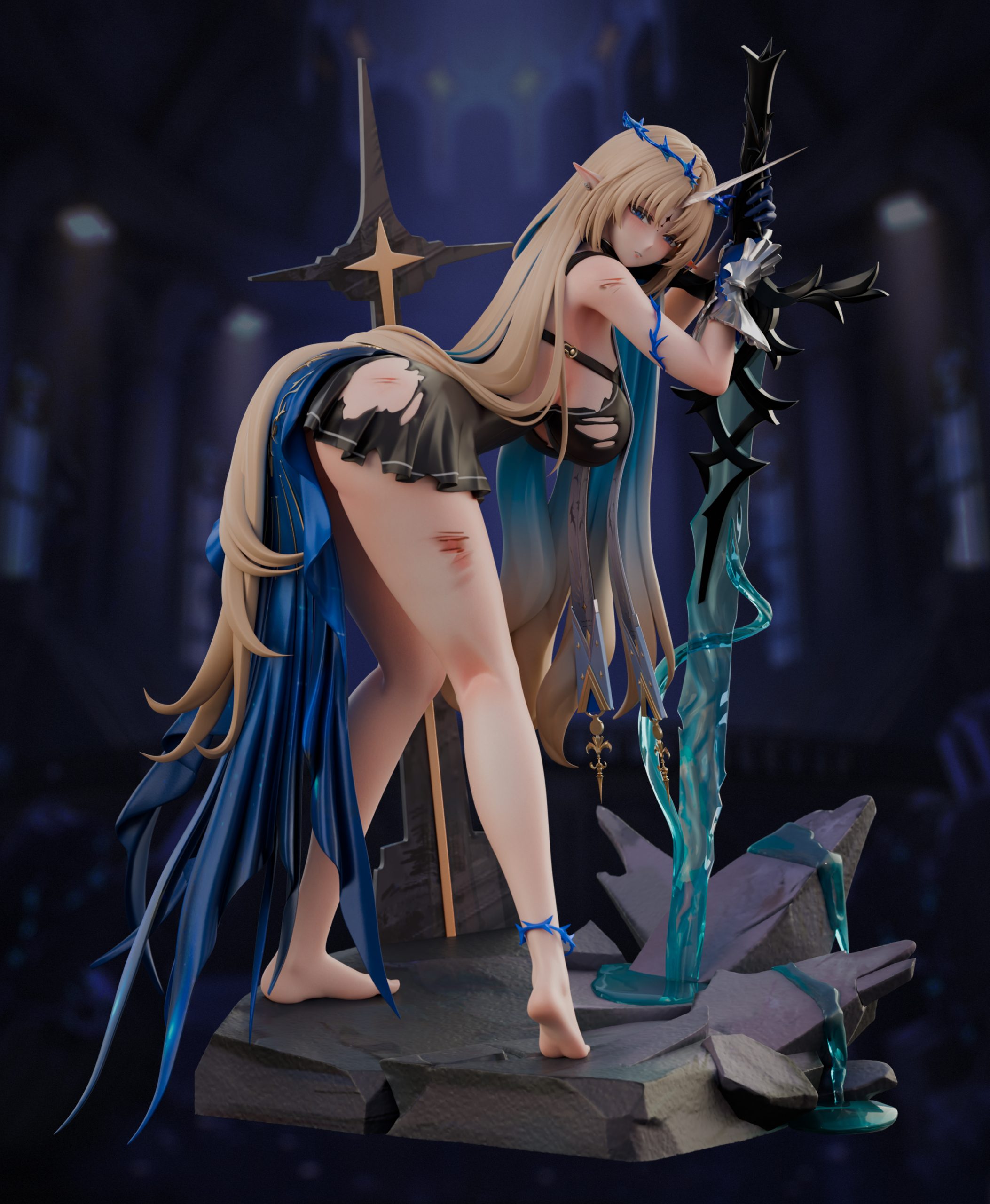 Wuthering Waves Fleurdelys Statue(GK) (Adult 18+)- Mi Yin Studio 