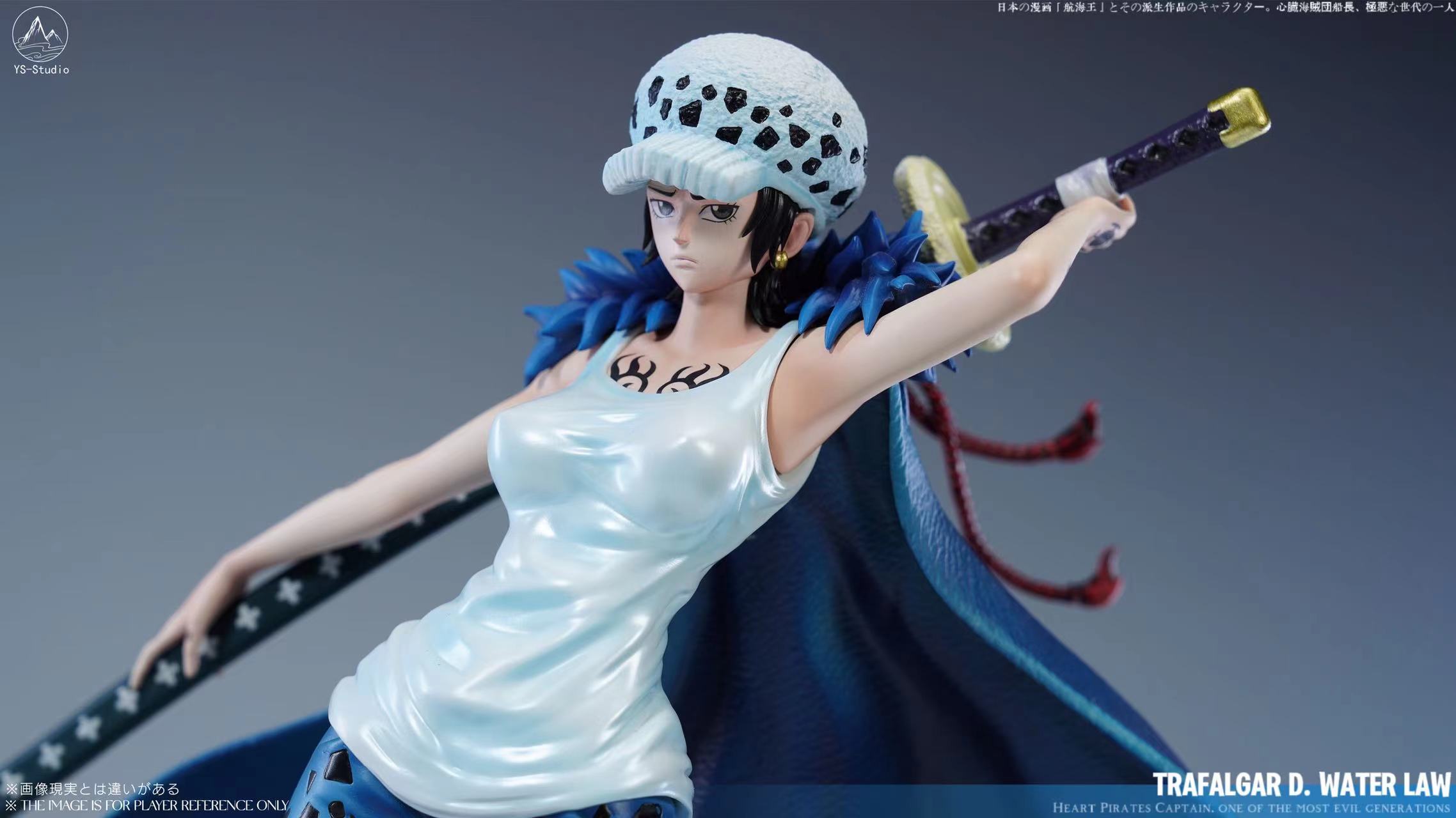 One Piece Trafalgar D. Water Law Statue(GK) - YS Studio