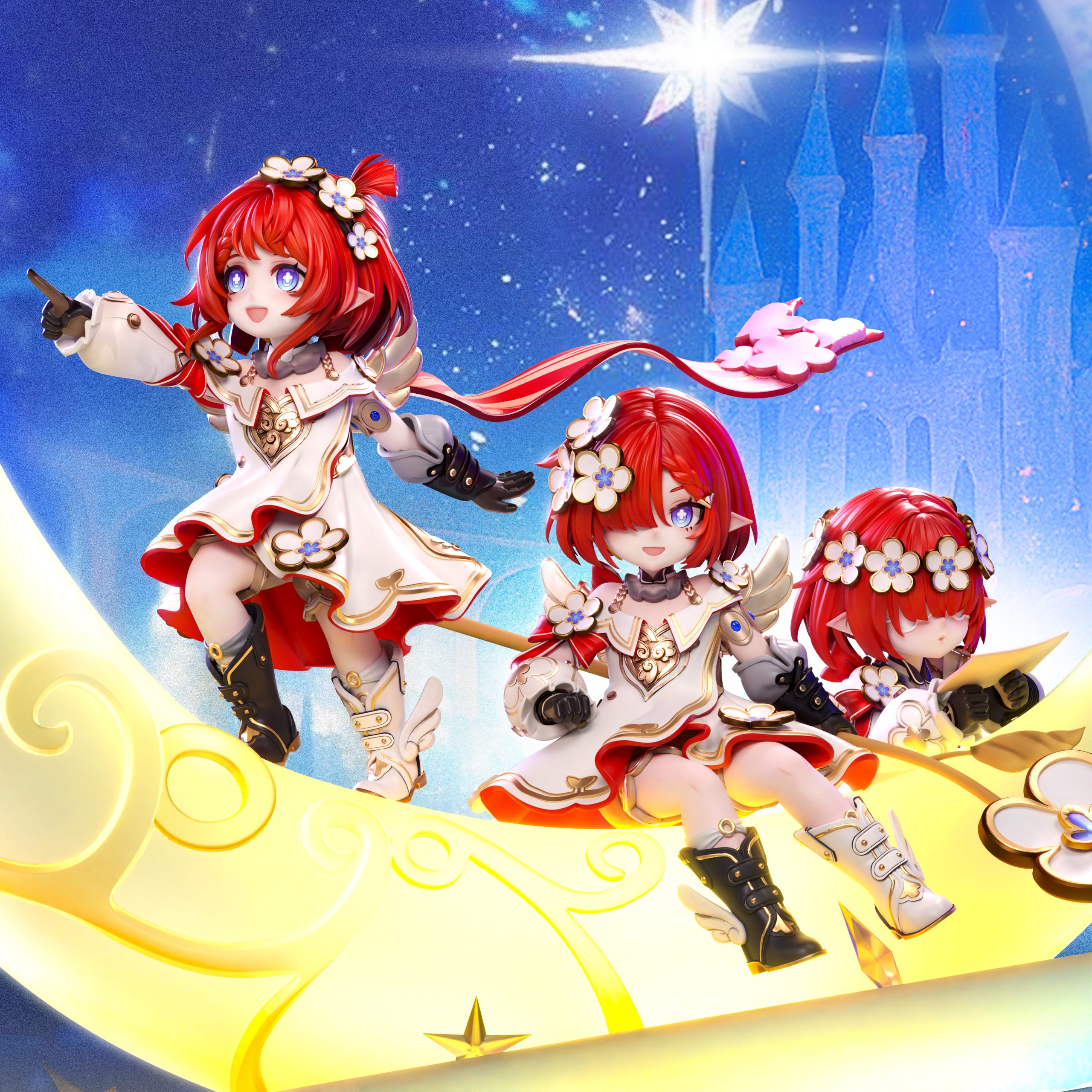 Honkai: Star Rail The Three Sons of Destiny Statue (GK) -  Xiao Huan Xiong Studio