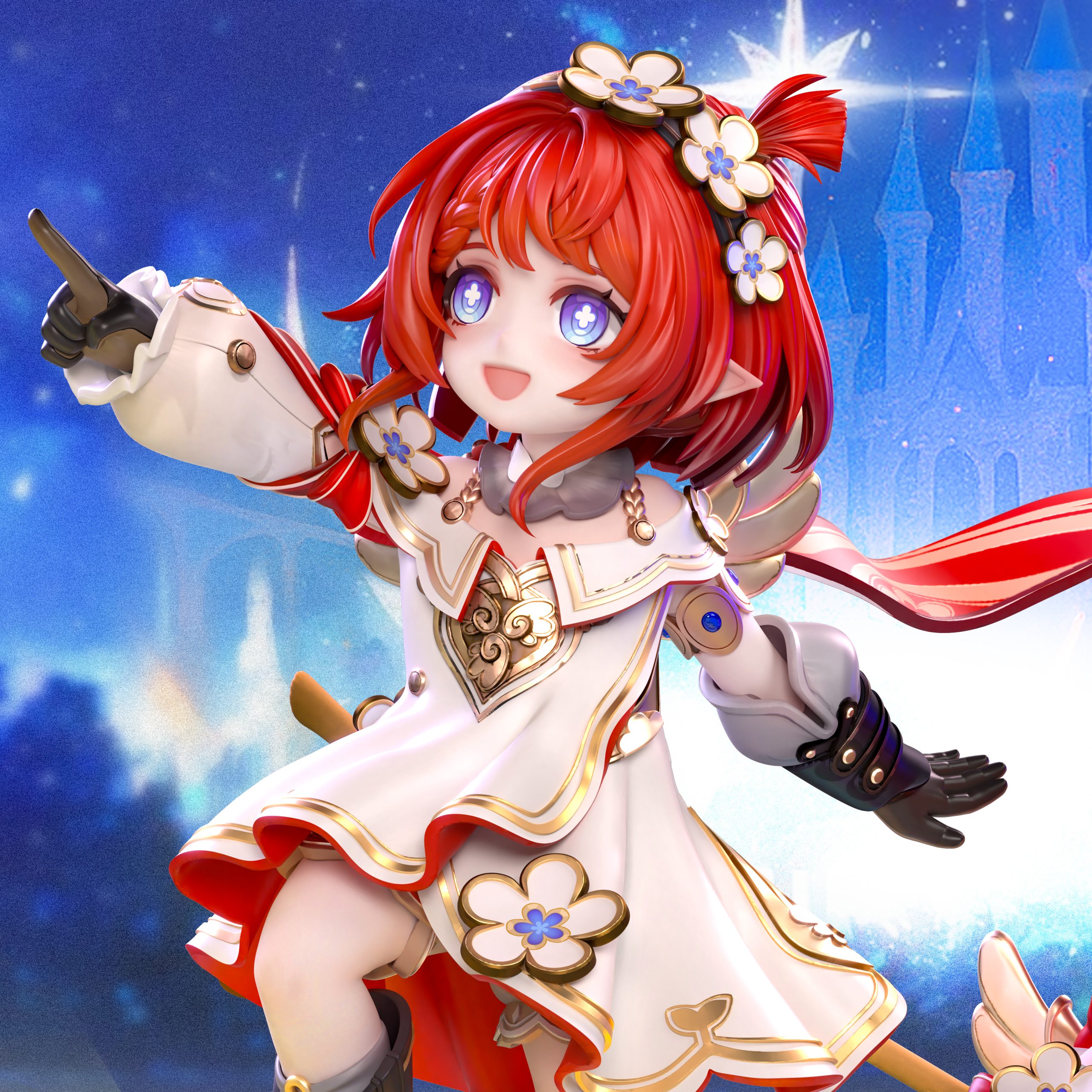 Honkai: Star Rail The Three Sons of Destiny Statue (GK) -  Xiao Huan Xiong Studio