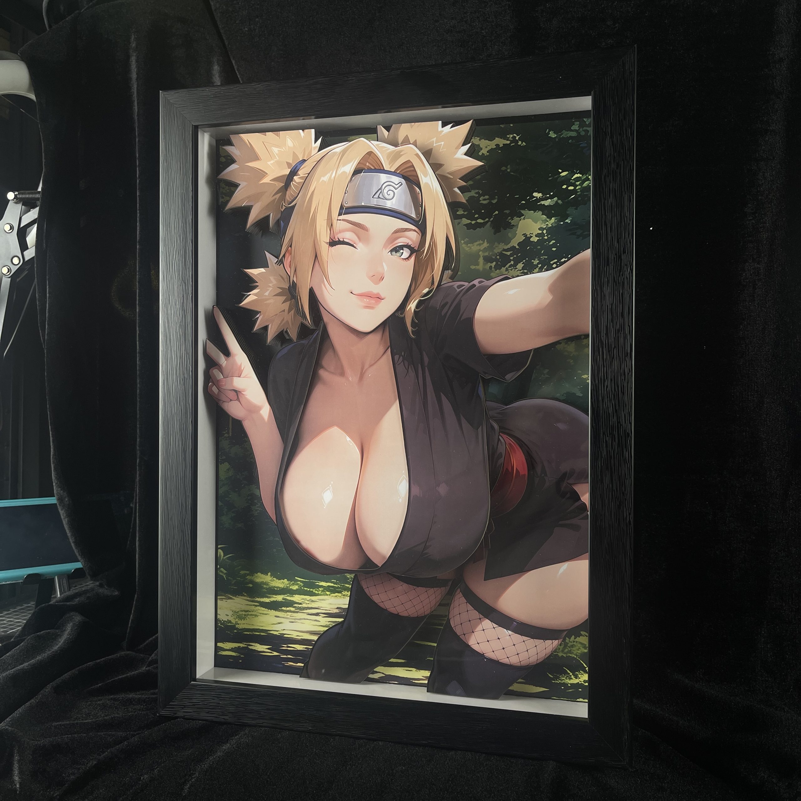 B&W Studio - Naruto Temari Ball 3D Decorative Art