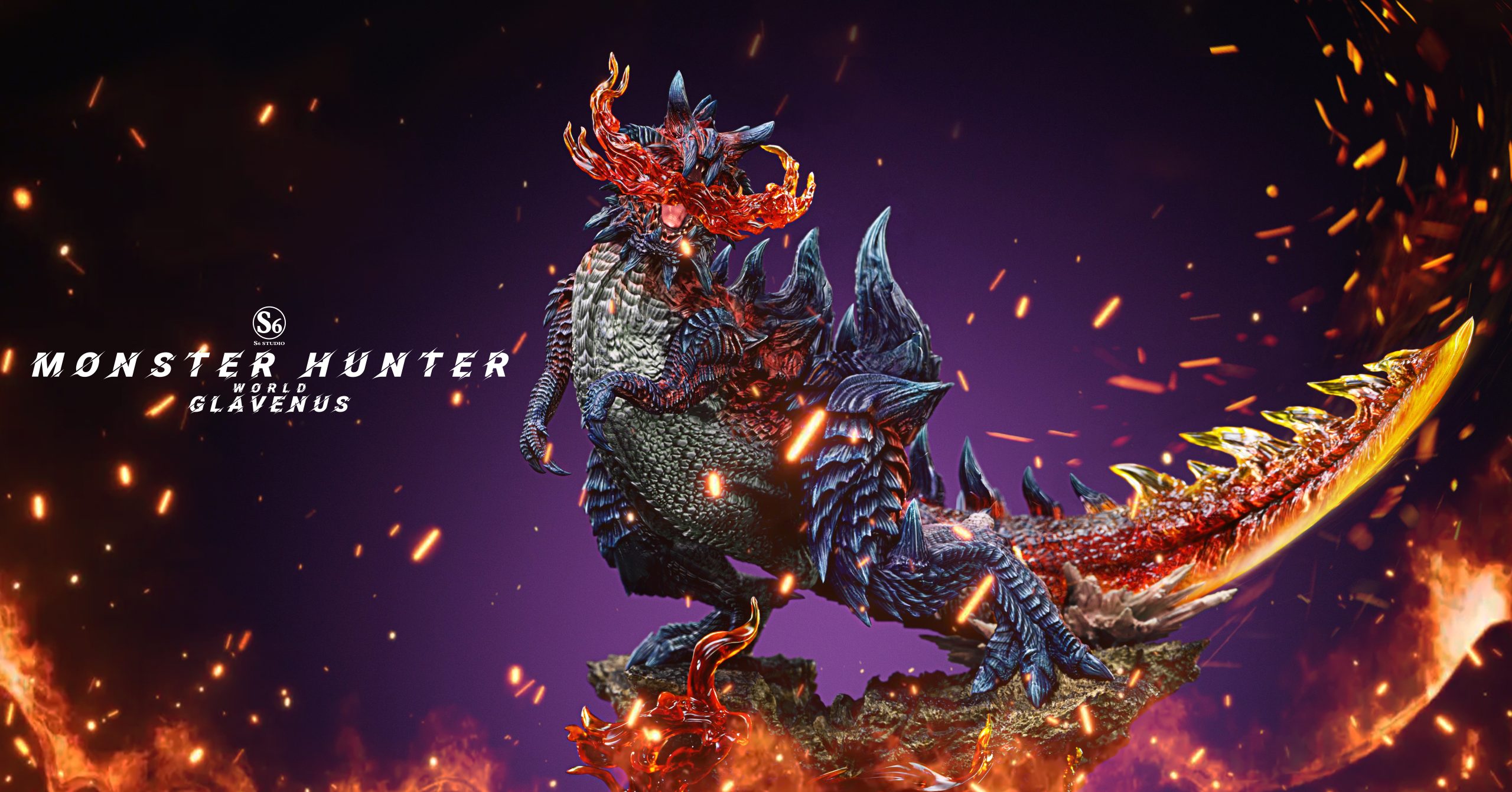Monster Hunter Glavenus Statue(GK) - S6 Studio