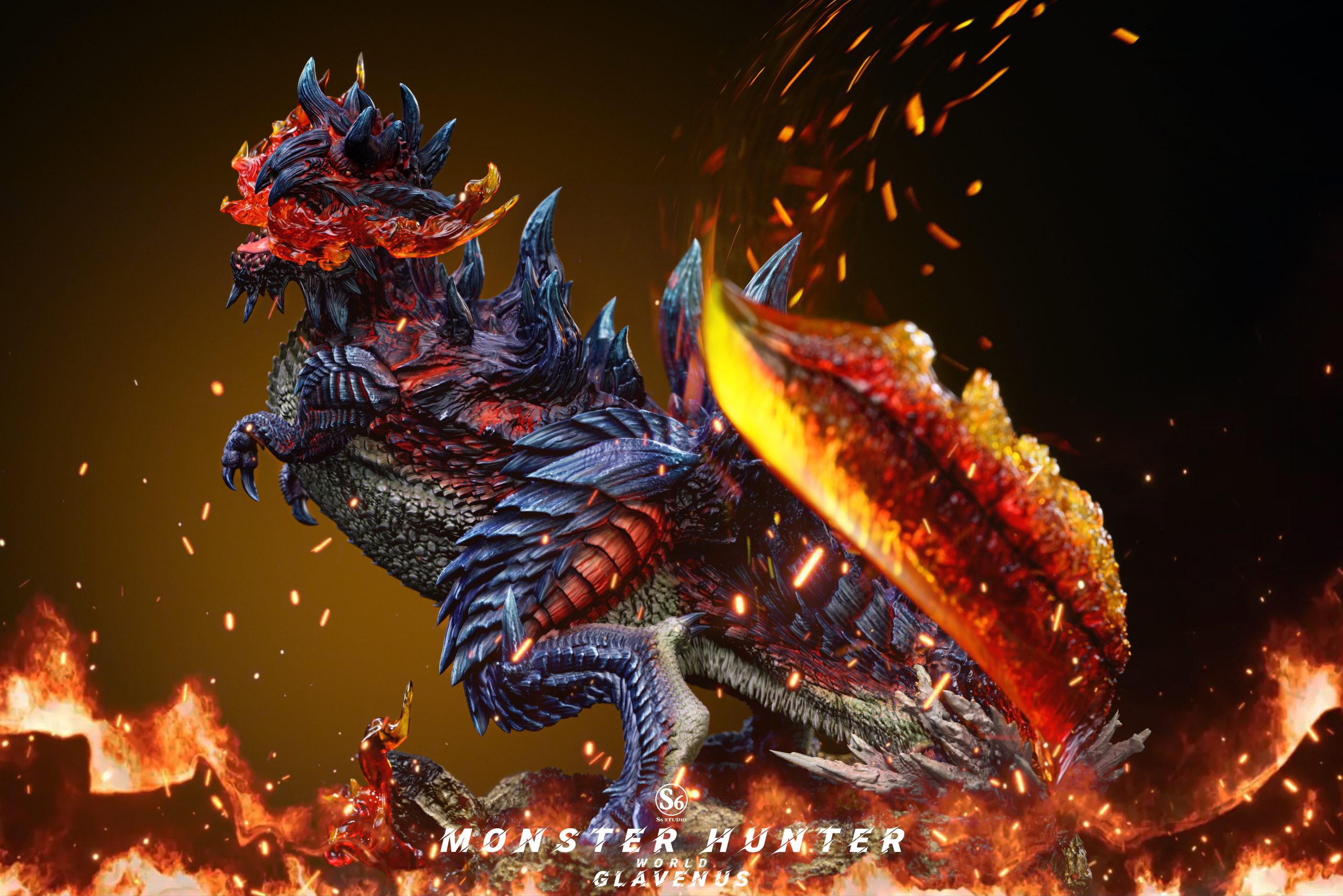 Monster Hunter Glavenus Statue(GK) - S6 Studio