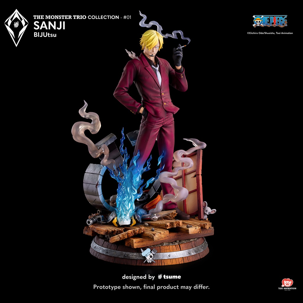One Piece Sanji BIJUtsu Statue(GK) (Licensed)  - Tsume Studio