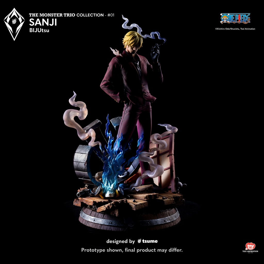 One Piece Sanji BIJUtsu Statue(GK) (Licensed)  - Tsume Studio