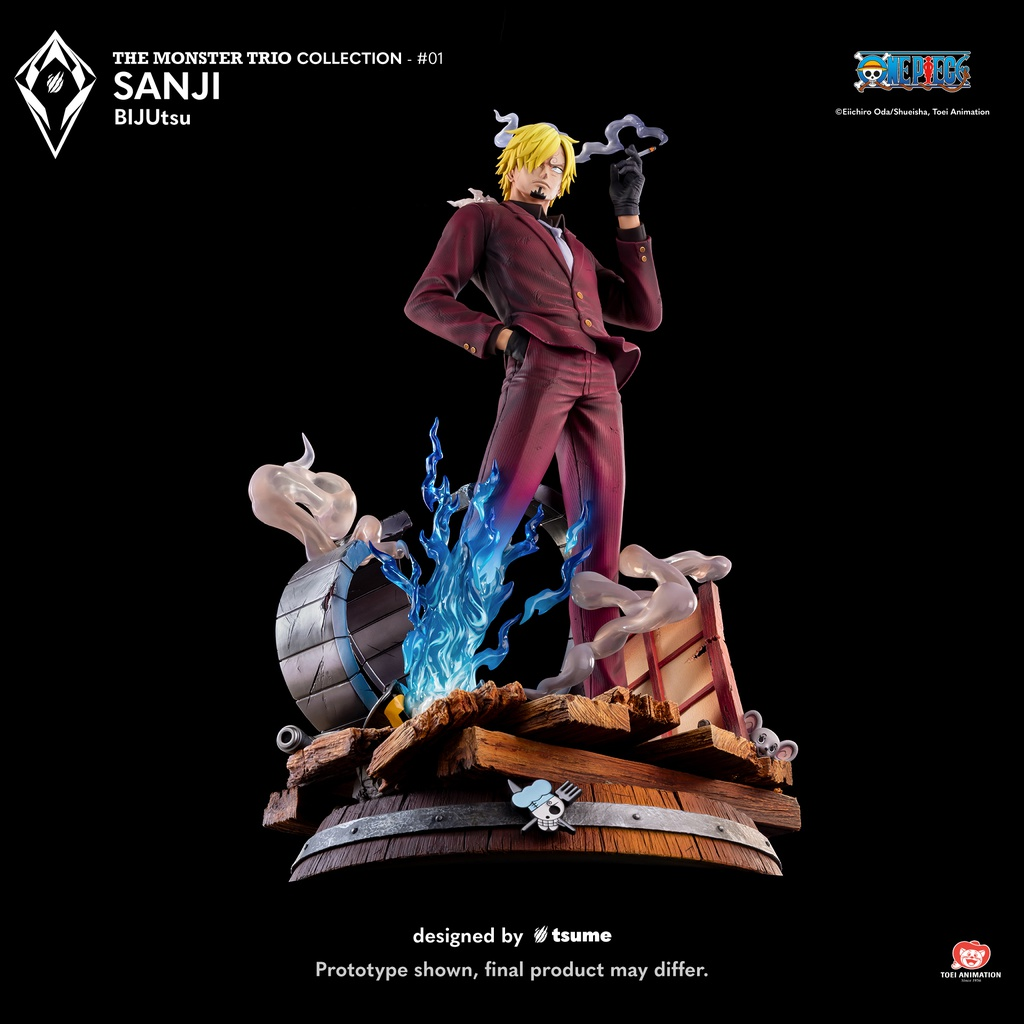 One Piece Sanji BIJUtsu Statue(GK) (Licensed)  - Tsume Studio