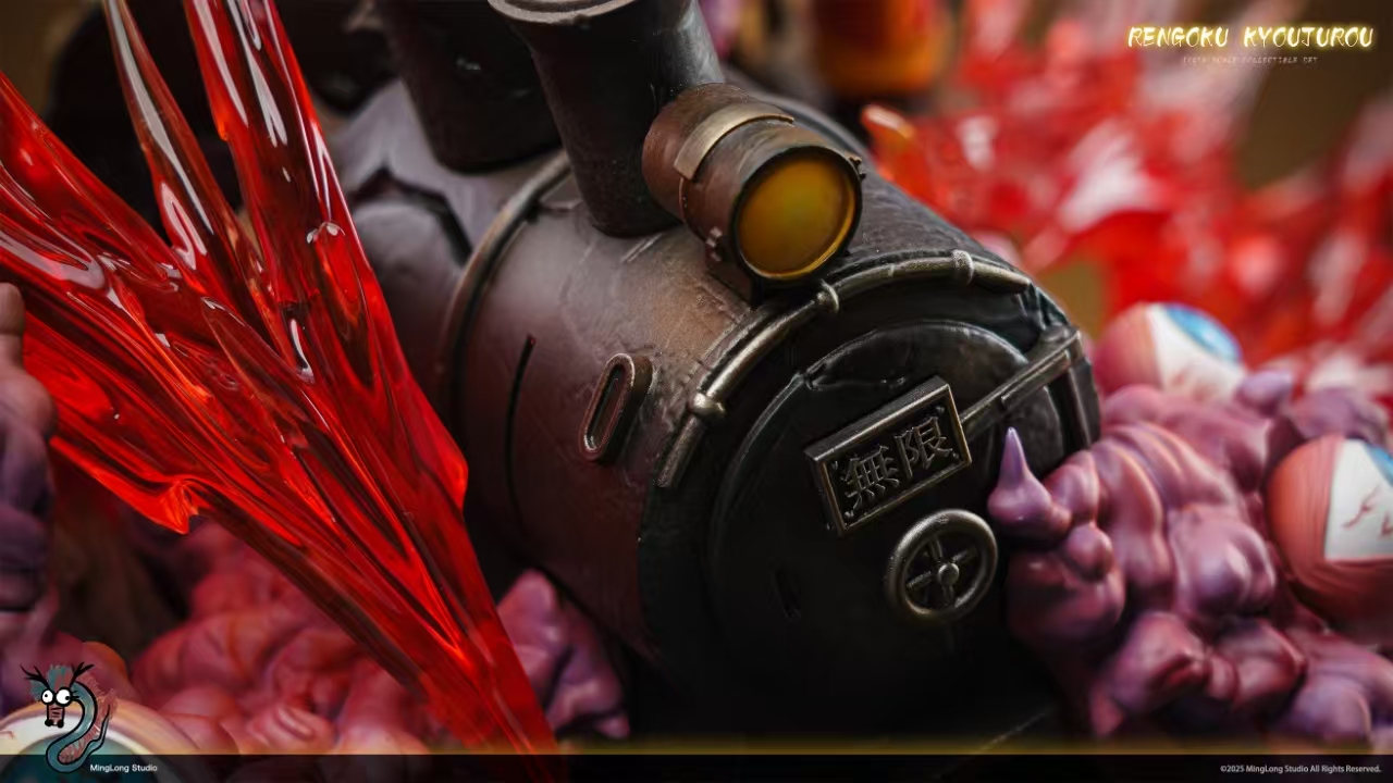 Demon Slayer 03 Flame Hashira Kyojuro Rengoku Statue(GK) - Ming Long Studio