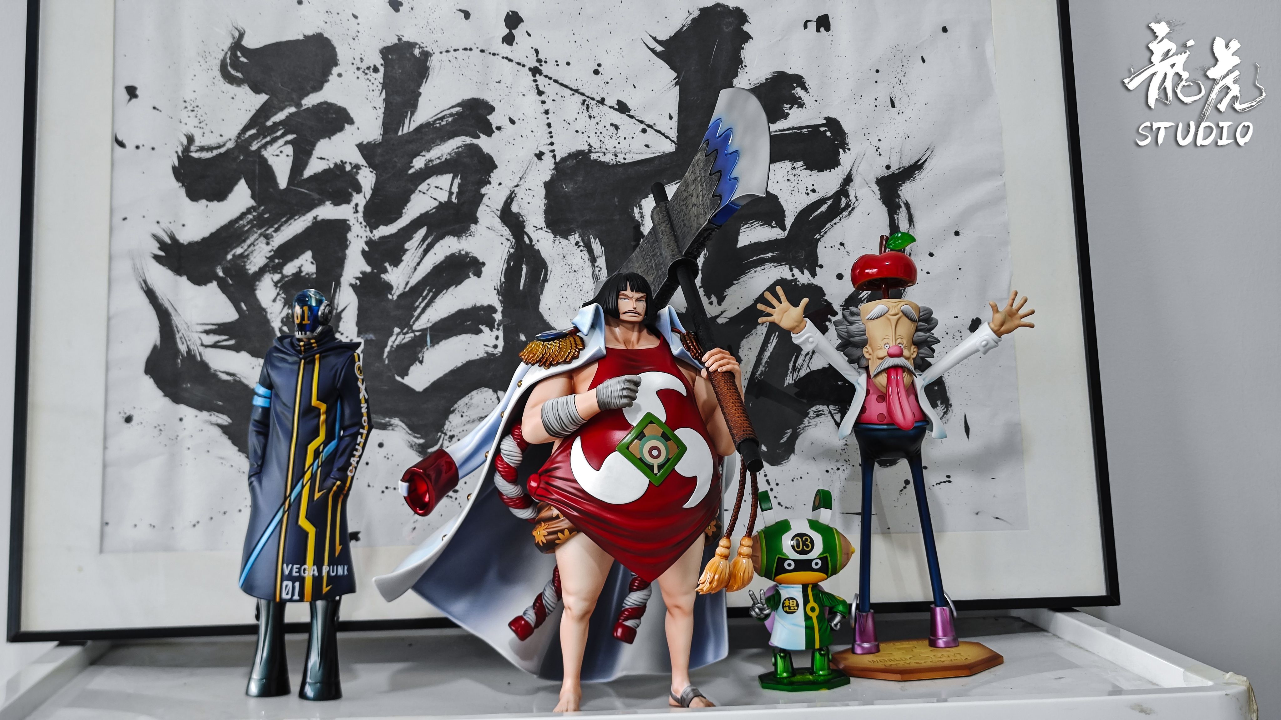 One Piece Navy#1 Sentoumaru Statue (GK) -Long Hu Studio