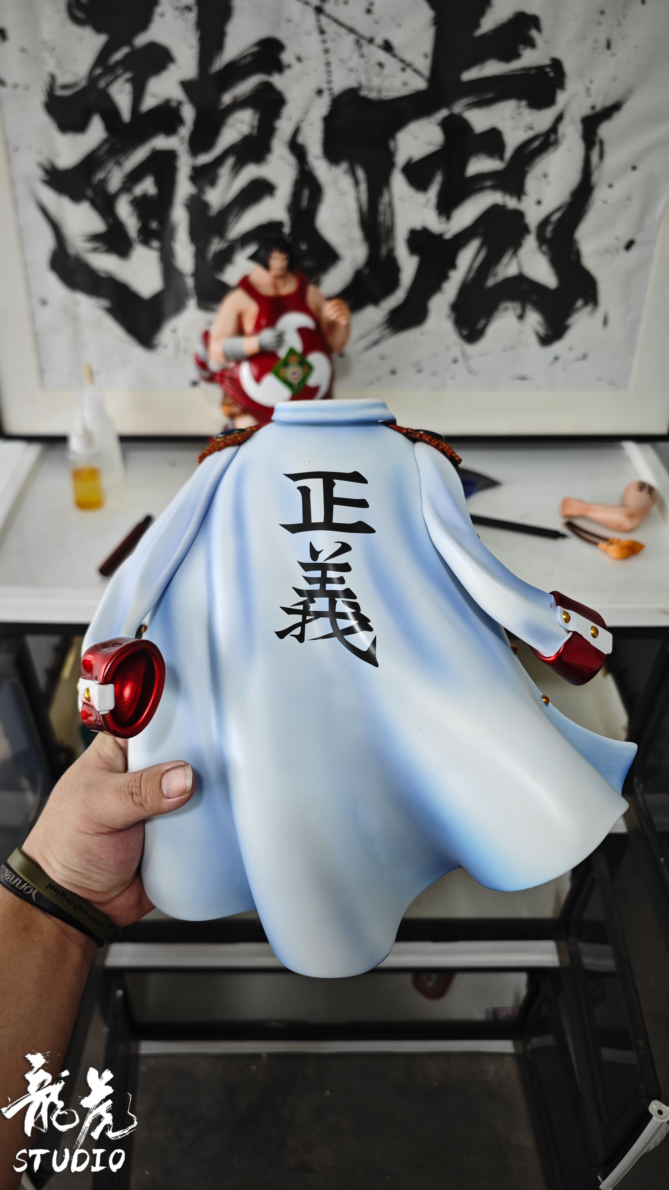 One Piece Navy#1 Sentoumaru Statue (GK) -Long Hu Studio