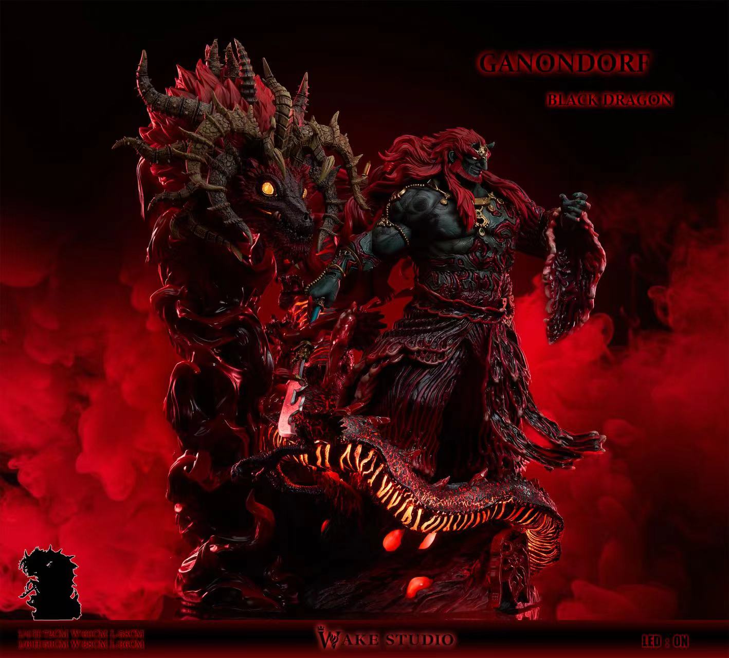 The Legend of Zelda Ganondorf  Statue(GK) - Wake Studio   