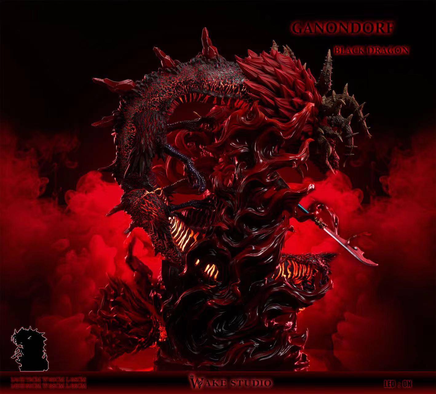 The Legend of Zelda Ganondorf  Statue(GK) - Wake Studio   