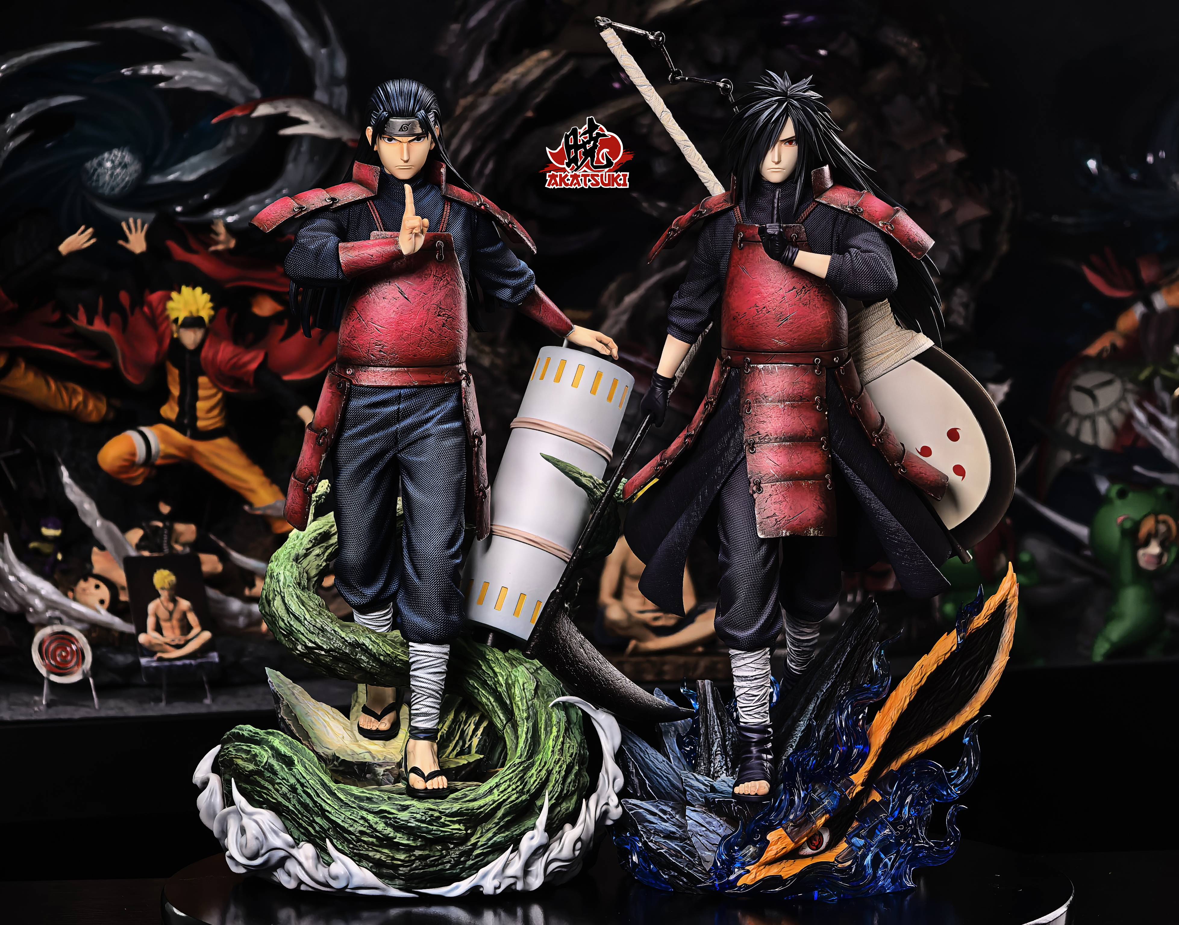 Naruto Uchiha Madara & Senju Hashirama Statue(GK) -Akatsuki Studio 