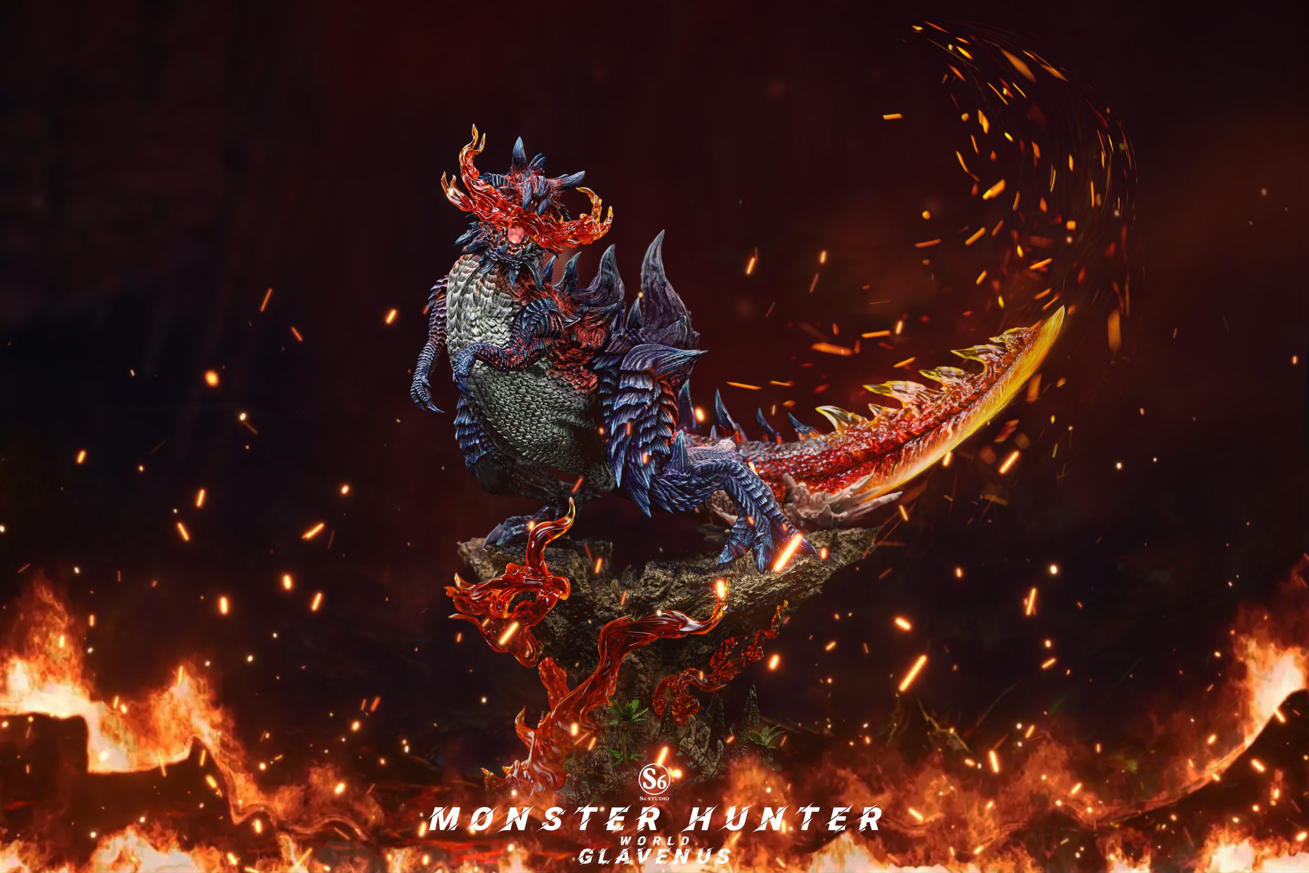 Monster Hunter Glavenus Statue(GK) - S6 Studio