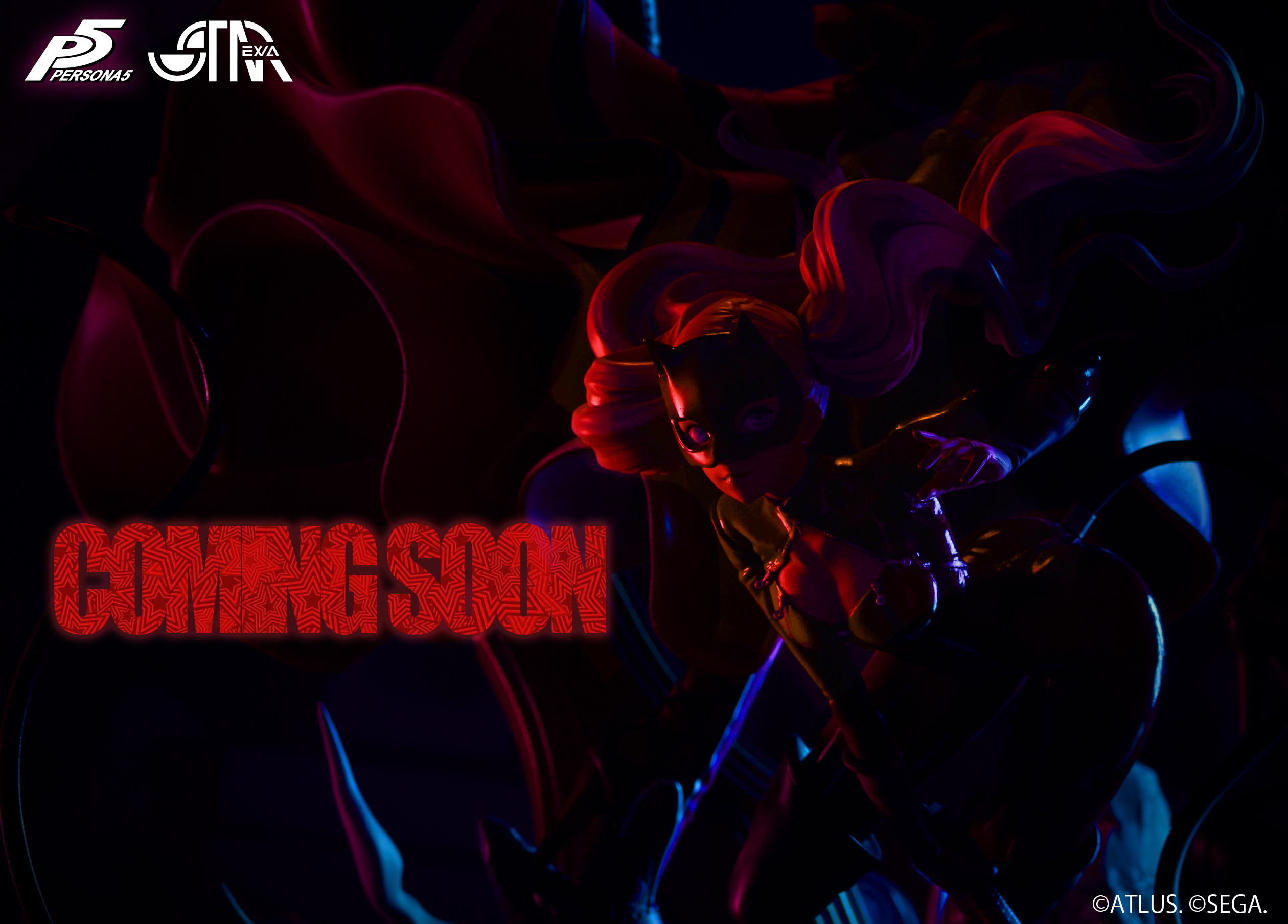 Persona 5 PANTHER Ann Takamaki with Carmen (Licensed) Statue(GK) - STAREXVA Studio 