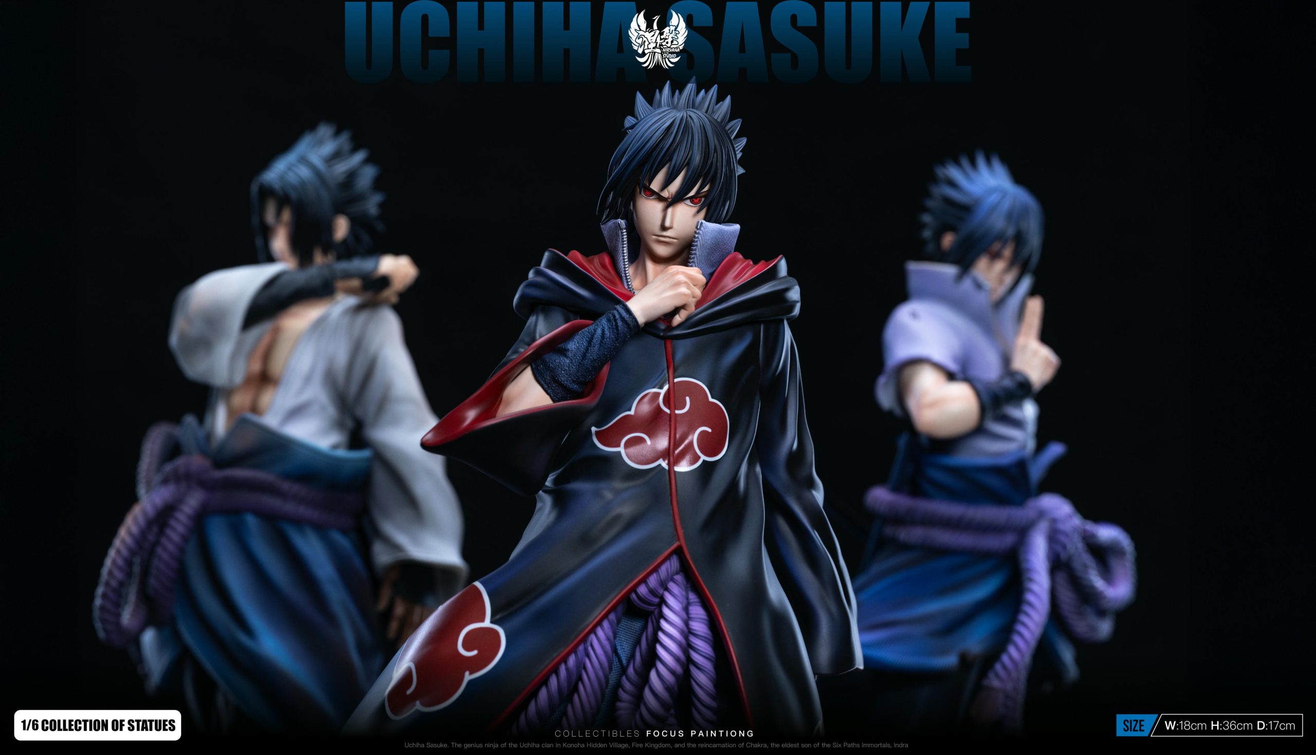 Naruto Sasuke Life Series #3 Taka Team Sasuke Statue(GK) - Nirvana Studio