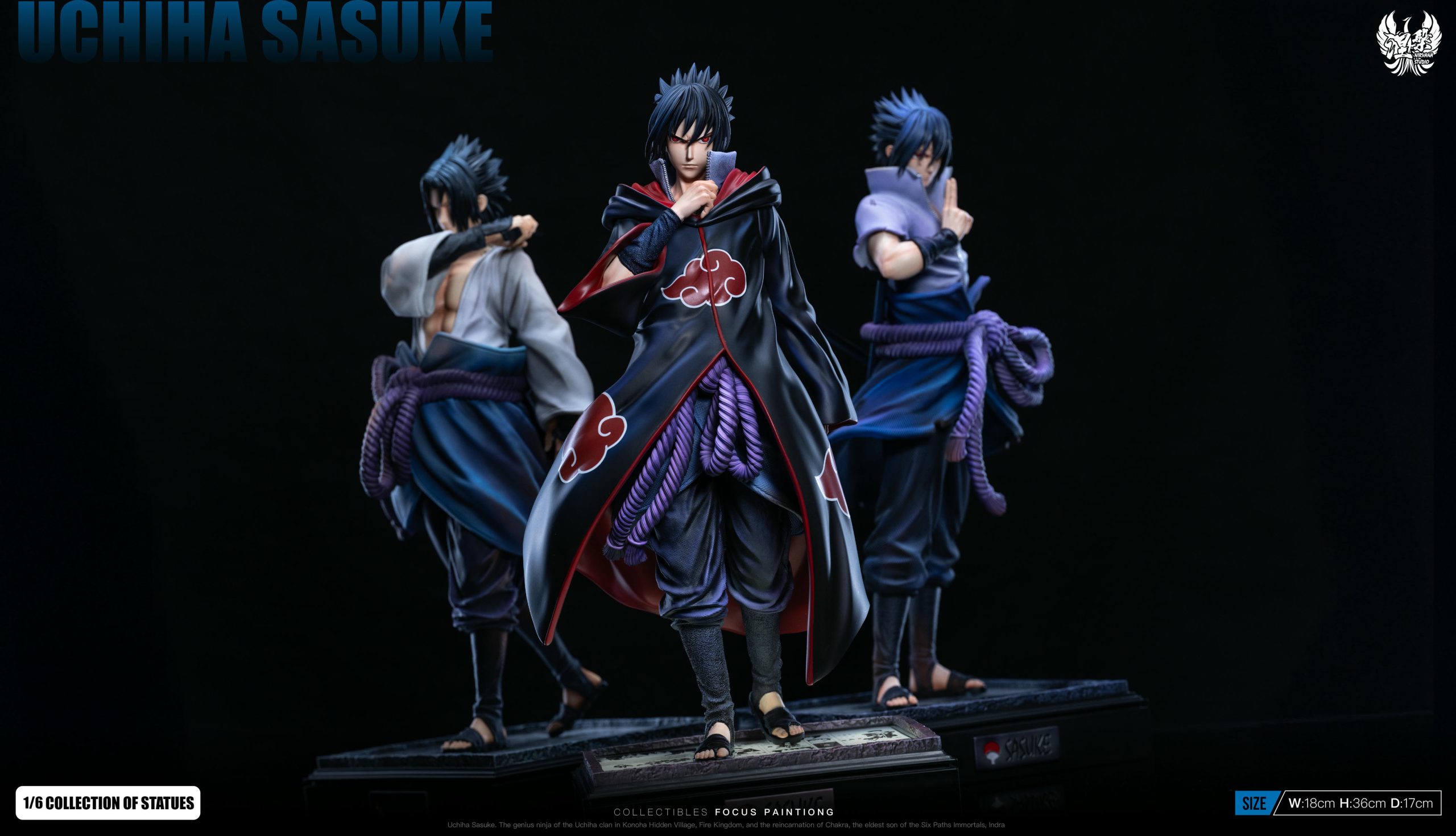 Naruto Sasuke Life Series #3 Taka Team Sasuke Statue(GK) - Nirvana Studio