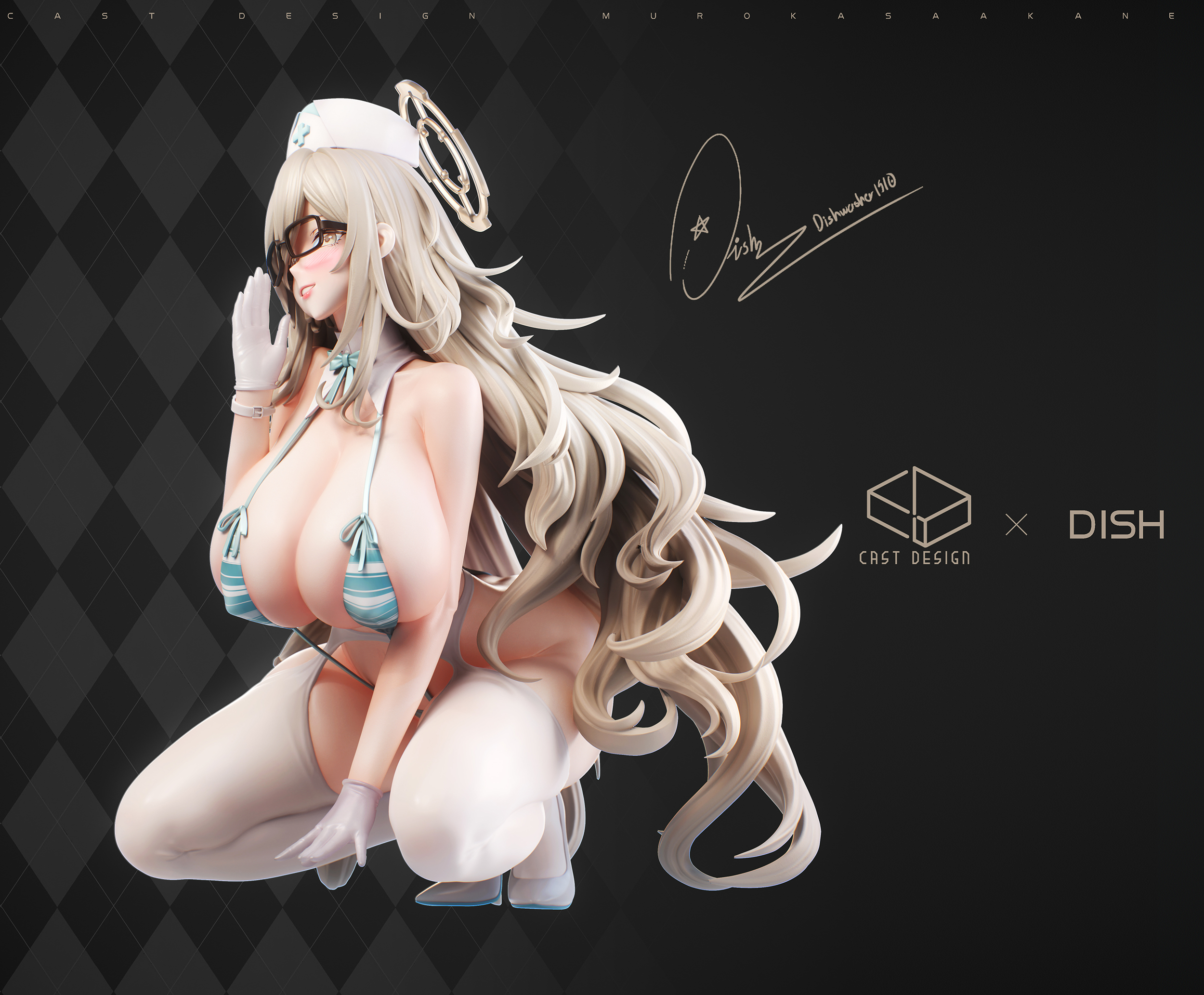 Blue Archive No.2 Murokasa Akane Statue(GK) - Cast Design Studio 