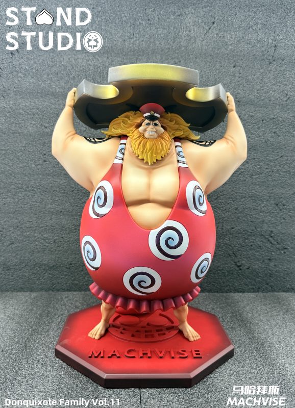 One Piece Donquixote Pirates #11 Machvise Statue(GK) - Stand Studio-KWII-GK