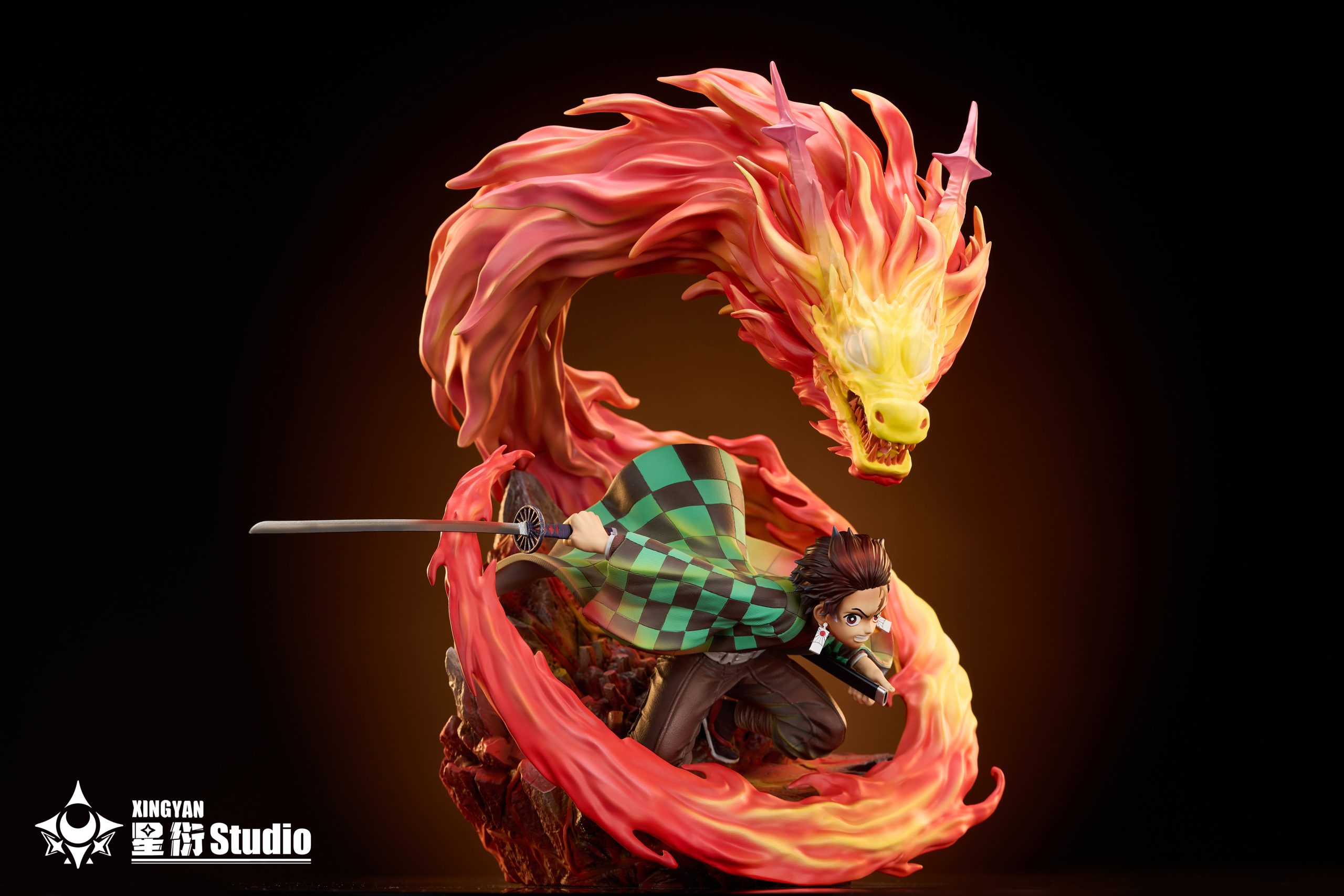 Demon Slayer 01 Tanjiro Kamado  Statue(GK) - XINGYAN Studio