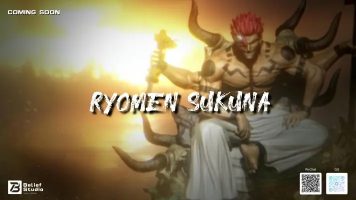 Jujutsu Kaisen Cursed King Ryomen Sukuna Statue(GK)  (Copyright)- Belief Studio