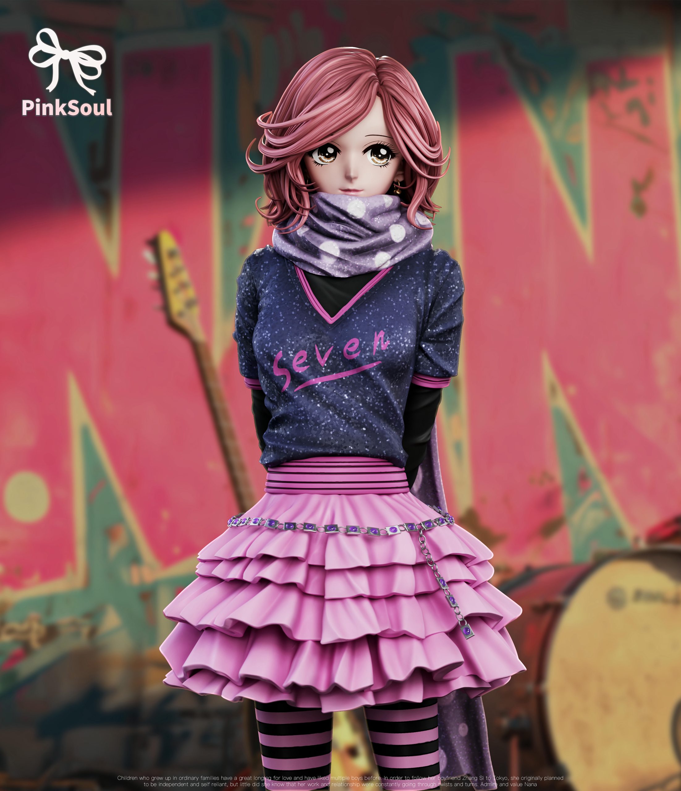 NANA Komatsu Nana Statue(GK) - Pinksoul Studio