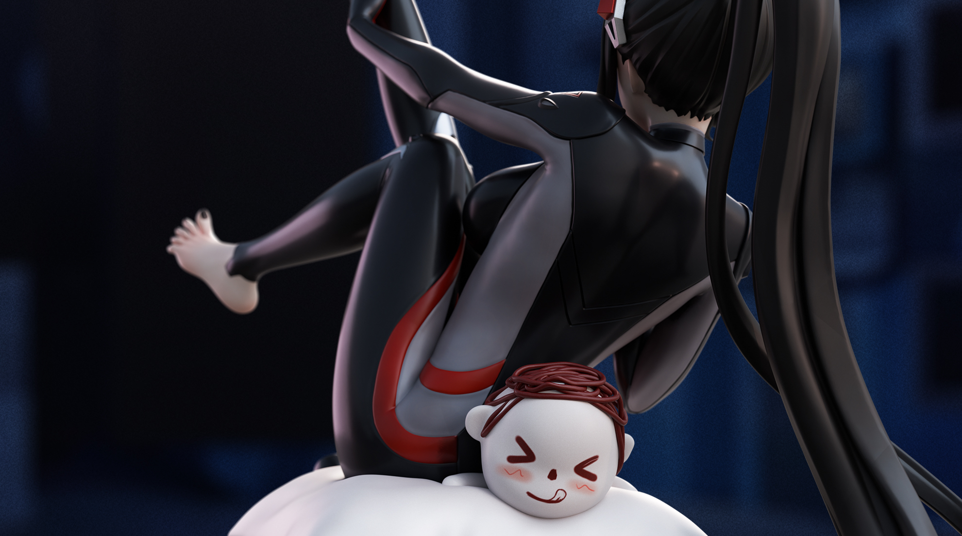 Blue Archive Combat Uniform Tsukatsuki Rio Statue (GK)- YaoMengMeng Studio