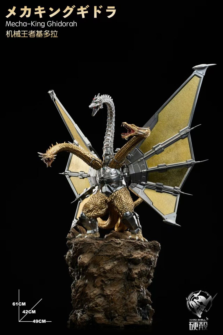 Godzilla Mechagodzilla Revenge Mech-King Ghidorah Appears Statue (GK)- Hard Shell Studio
