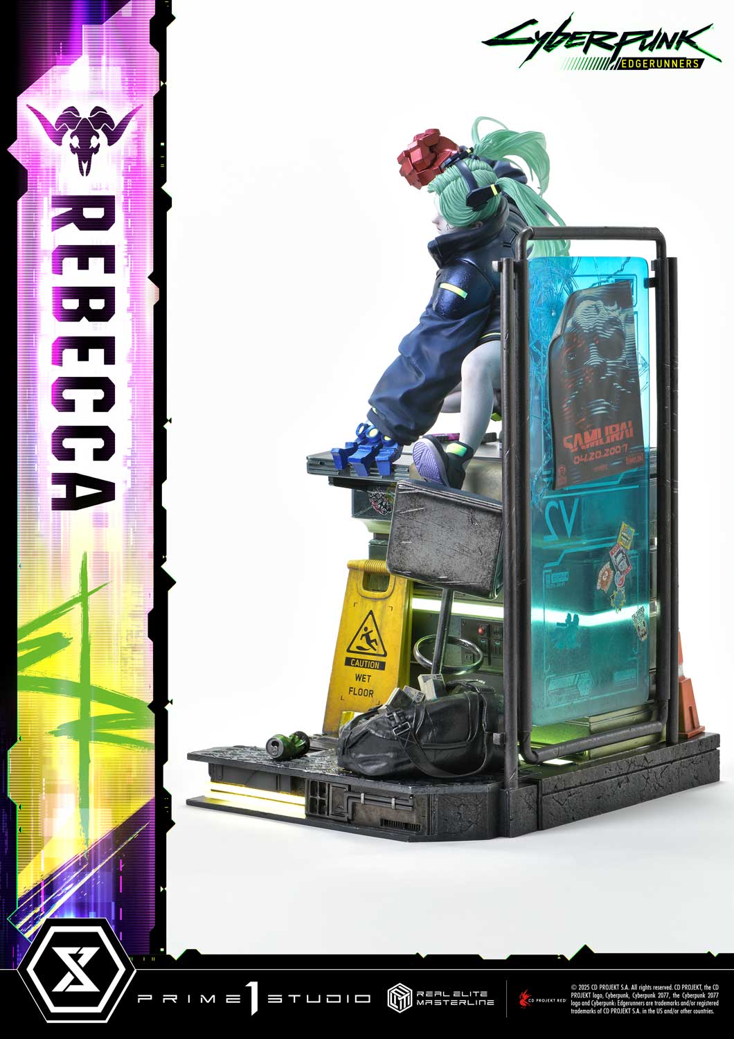 Cyberpunk - Edgerunners Rebecca with LED (Copyright) 1/4 Statue(GK) -Prime 1 Studio