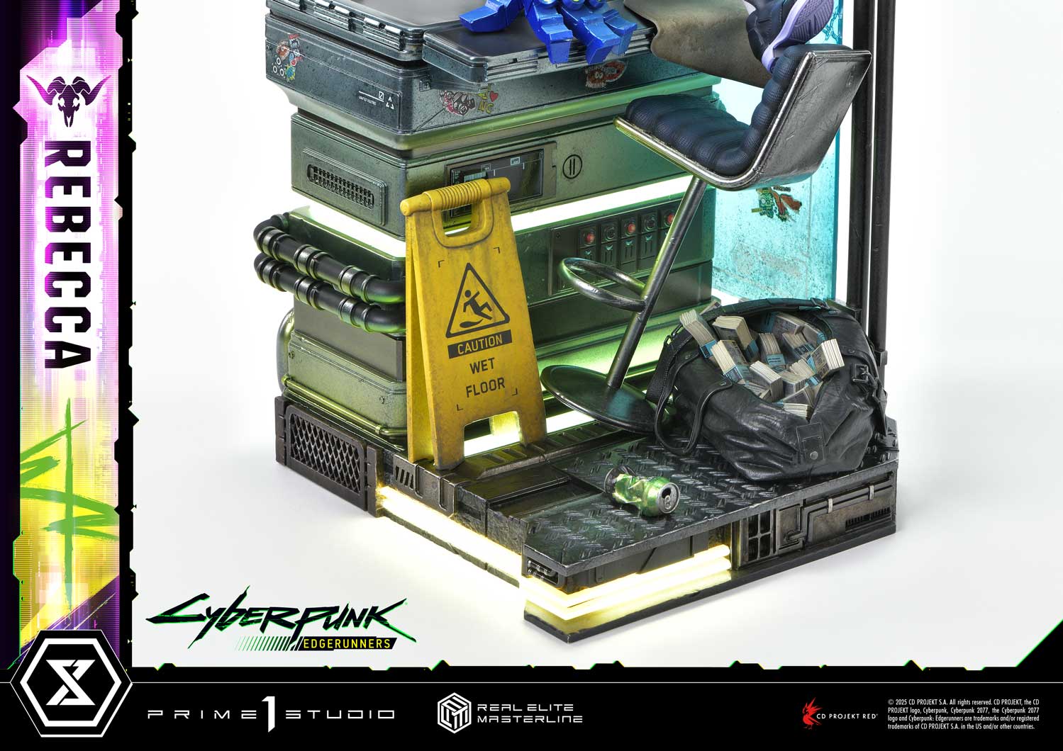 Cyberpunk - Edgerunners Rebecca with LED (Copyright) 1/4 Statue(GK) -Prime 1 Studio