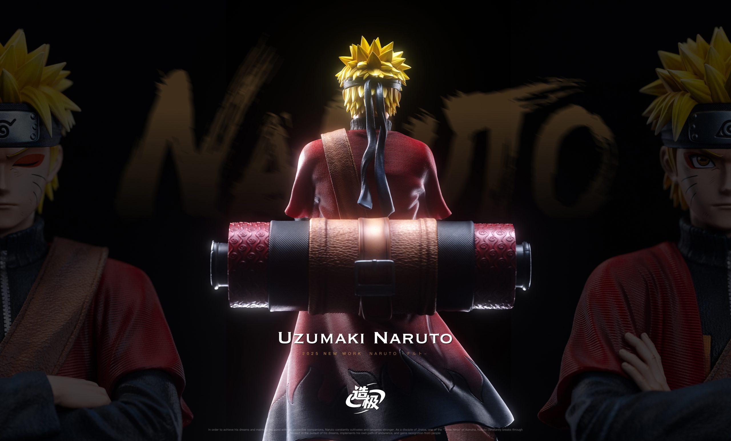 Naruto Sage Mode Debut Statue(GK) - Zao Ji Studio