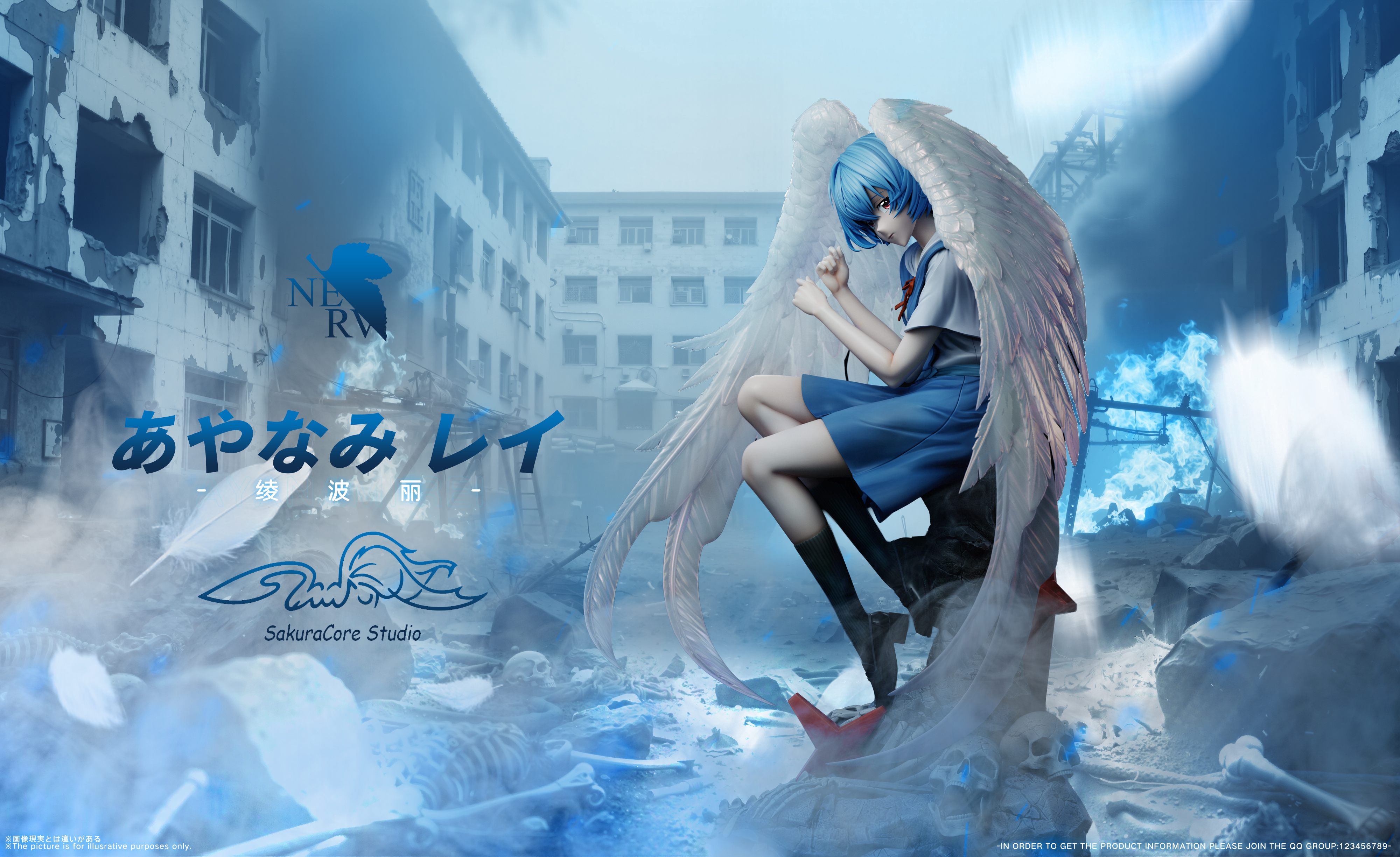 EVA Ayanami Rei Statue (GK) -SakuraCore Studio