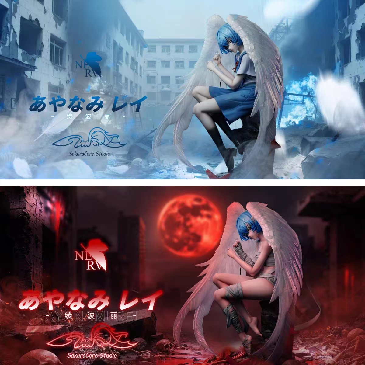 EVA Ayanami Rei Statue (GK) -SakuraCore Studio