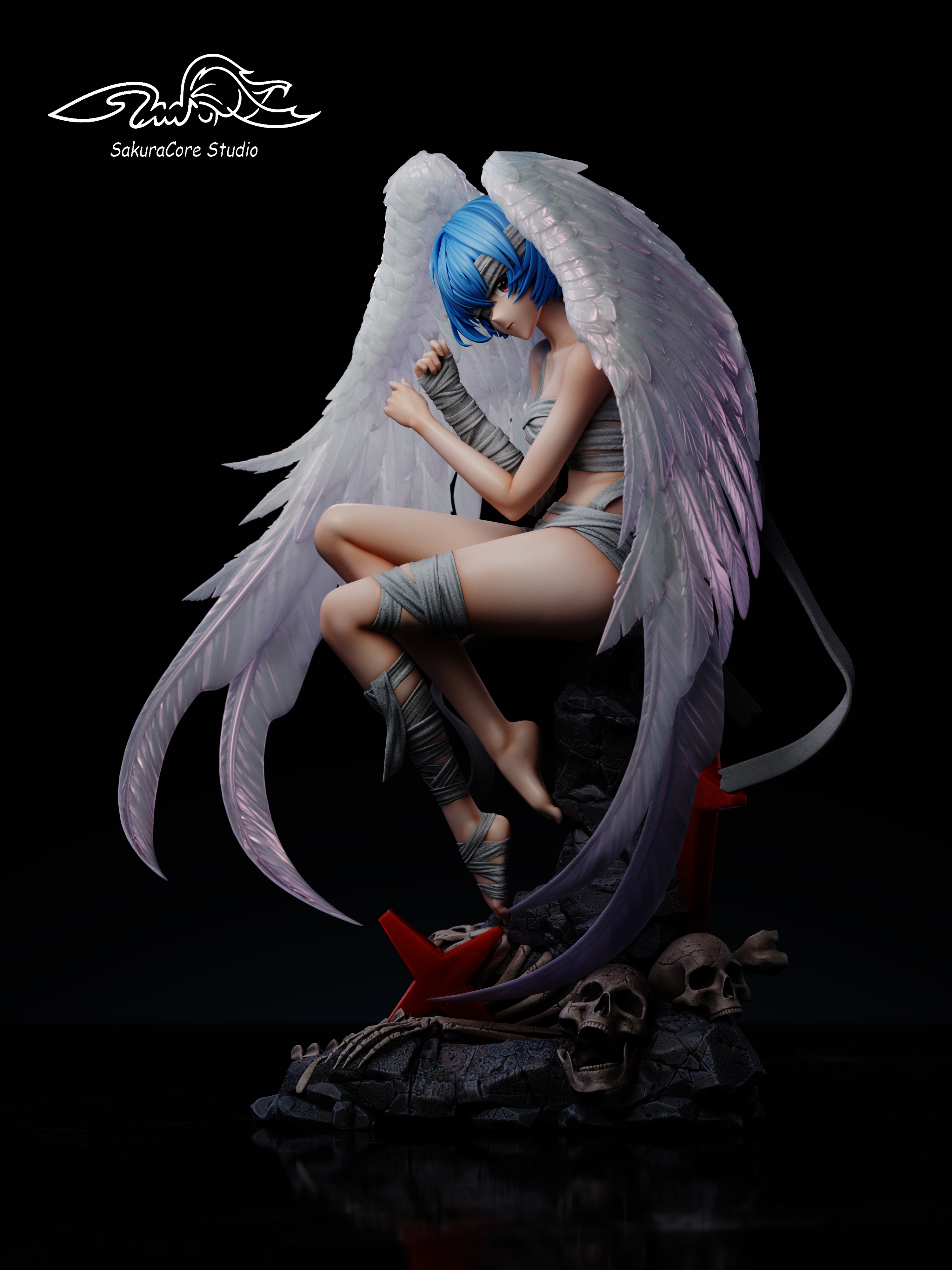 EVA Ayanami Rei Statue (GK) -SakuraCore Studio